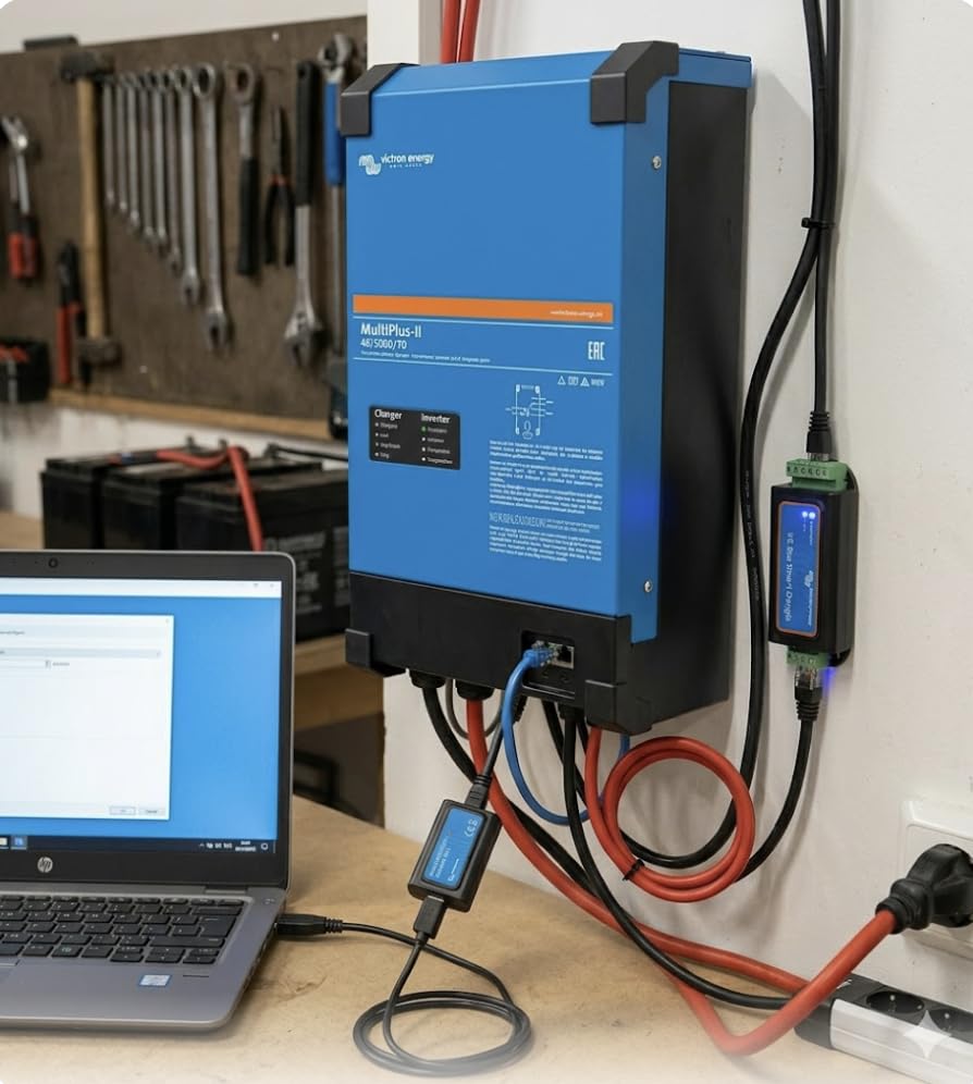 Victron Energy MultiPlus-II Power Inverter, 12/3000/120-50 120V | Pure Sine Wave Inverter Charger, UL-Certified customer photo 2