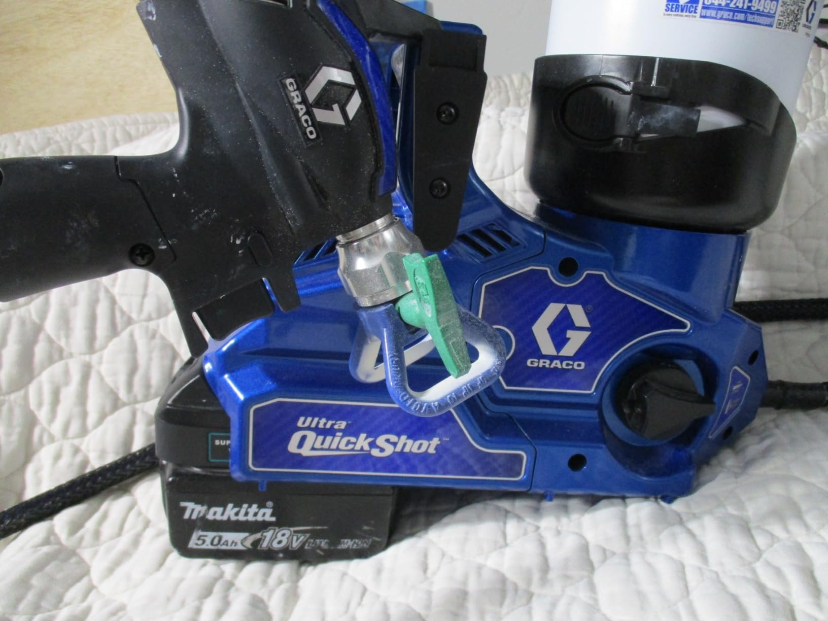 Graco Ultra QuickShot Sprayer 20B473 customer photo 2