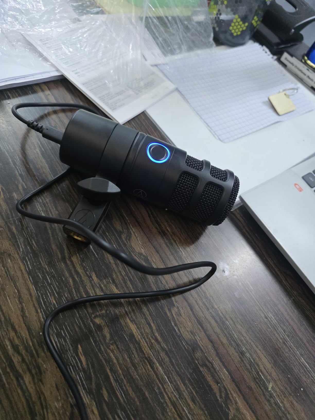 Audio-Technica AT2040USB Dynamic USB Microphone customer photo 2