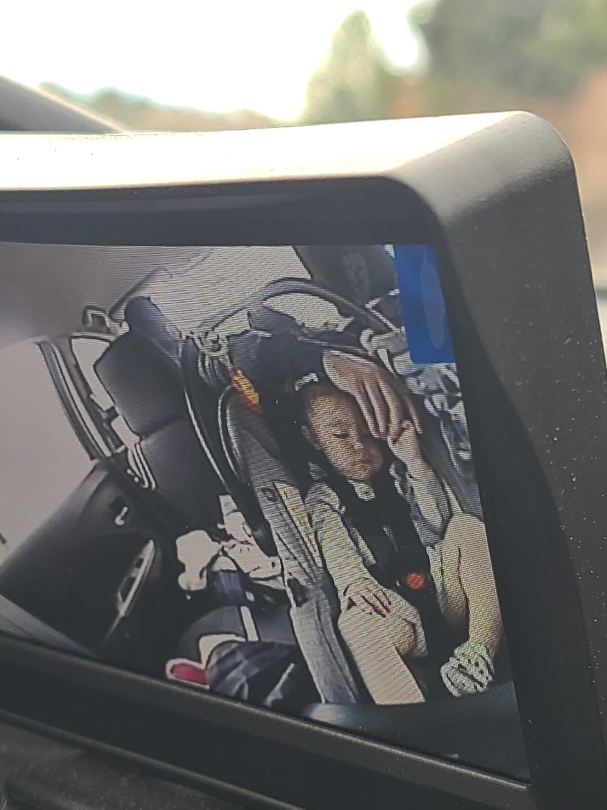Itomoro 2026 Upgraded Dual Baby Car Camera 1080P 940NM Night Vision | Split Screen 360° Swivel 150° Wide View Rear Facing Easy Install Baby Car Backseat Monitor Fits Cars/SUVs/Trucks customer photo 1