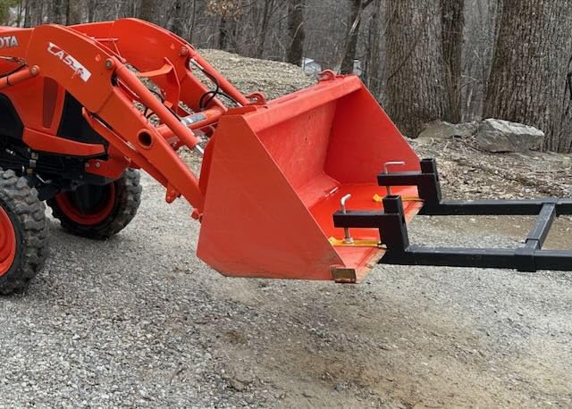 VEVOR Pallet Forks, 2000 lbs Clamp on, 60