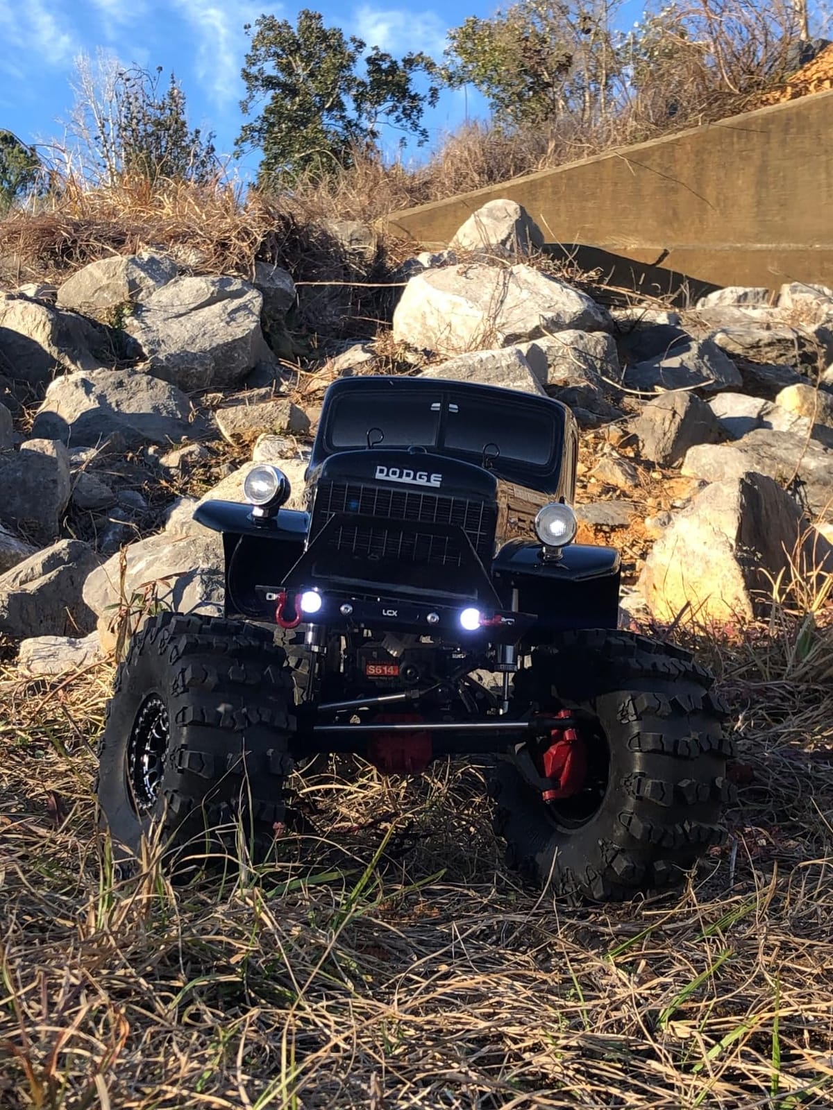 1/10 RC Crawler Carbon Fiber Girder 4MM CNC Metal Car Chassis Frame Body Kit Parts for Axial SCX10 II Rock Off Road Truck (Black) customer photo 2