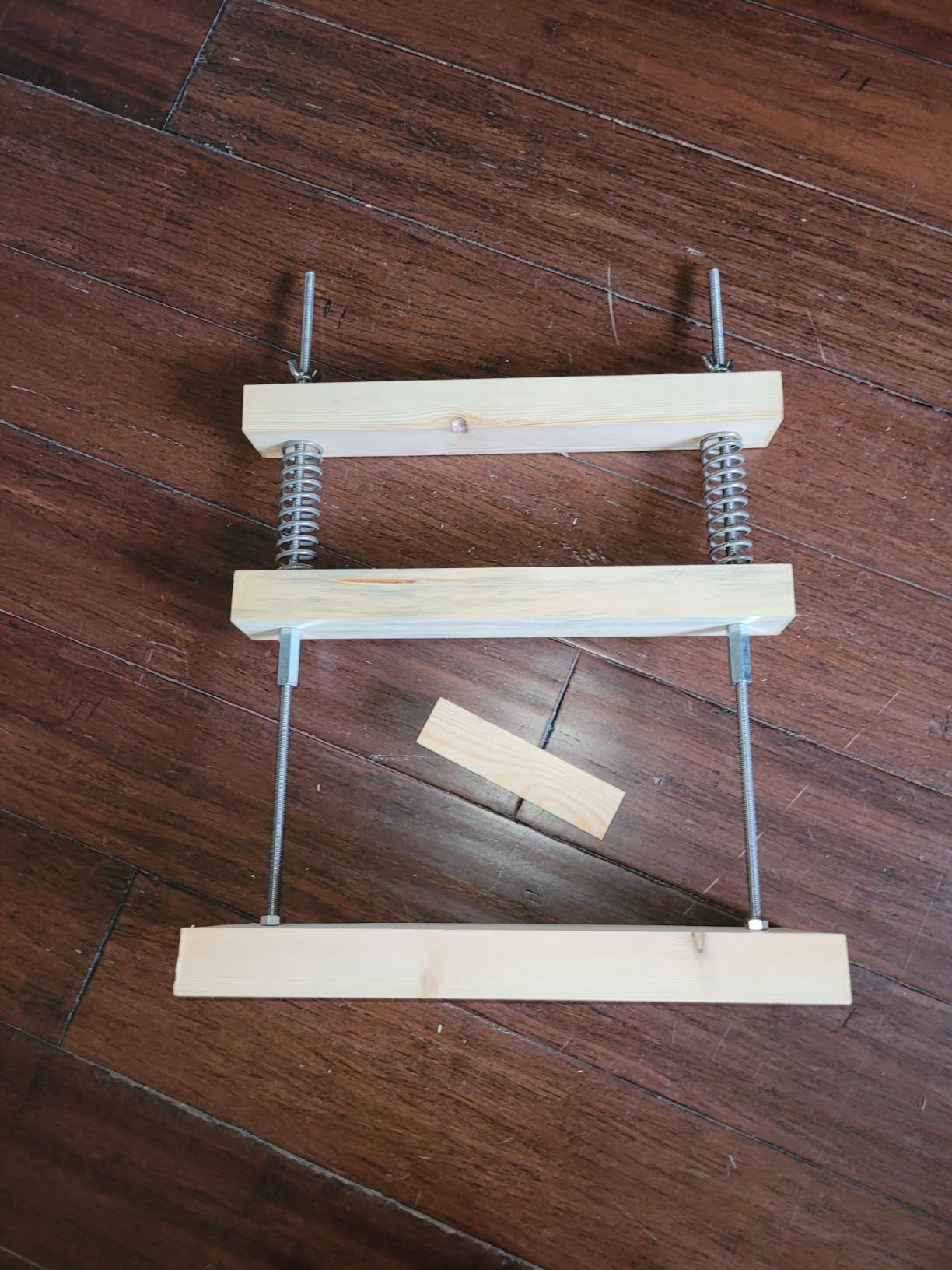 Wooden Unique Cheese and Tofu Making Press, Oil and Juicer, Solid Wood and Steel Spring Mechanism, up to 210 lb of Pressure, Tincture Forming Mold customer photo 1