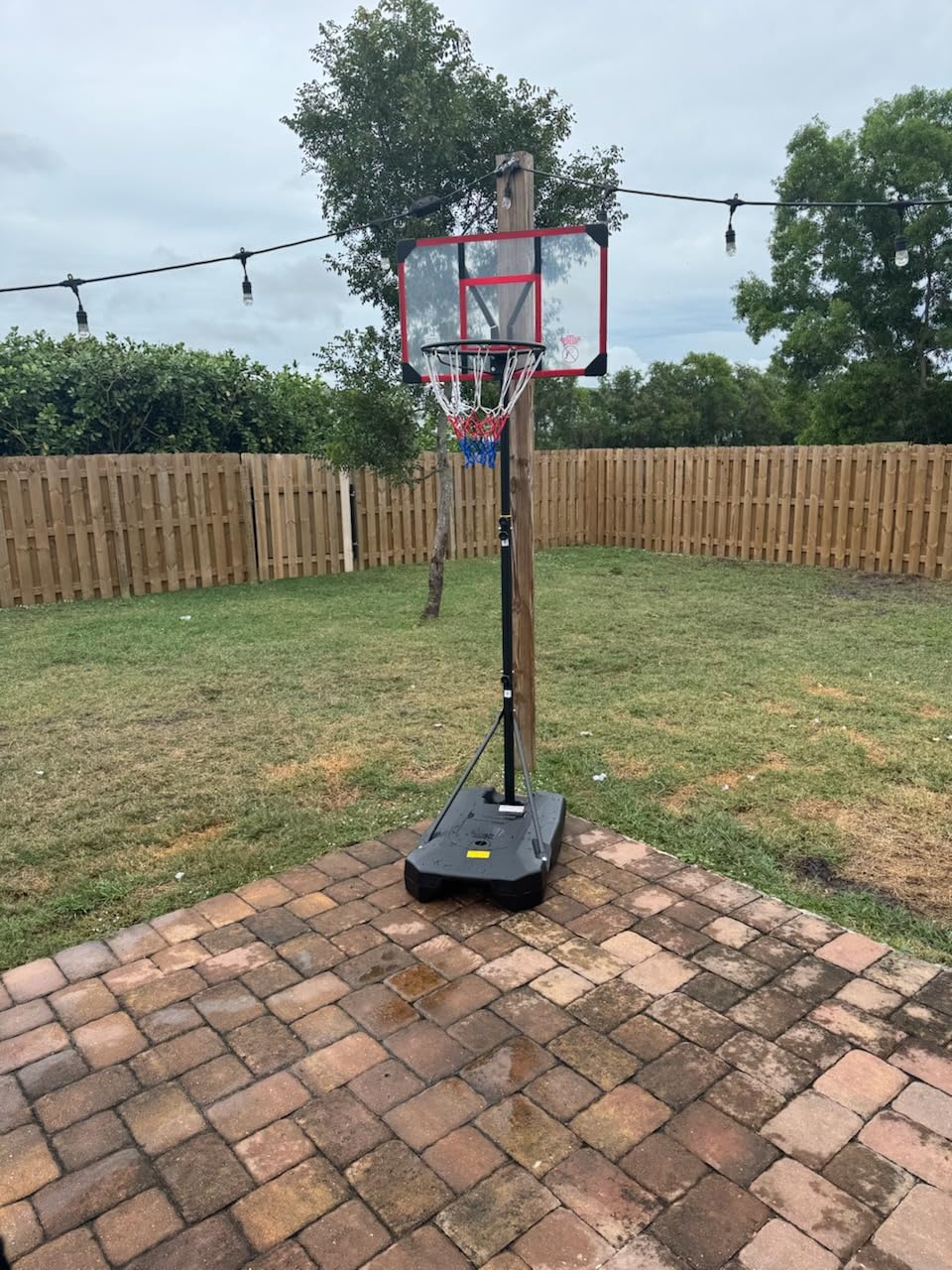 Yohood Kids Basketball Hoop Outdoor 4.82-8.53ft Adjustable, Portable Basketball Hoops & Goals for Kids/Teenagers/Youth customer photo 1