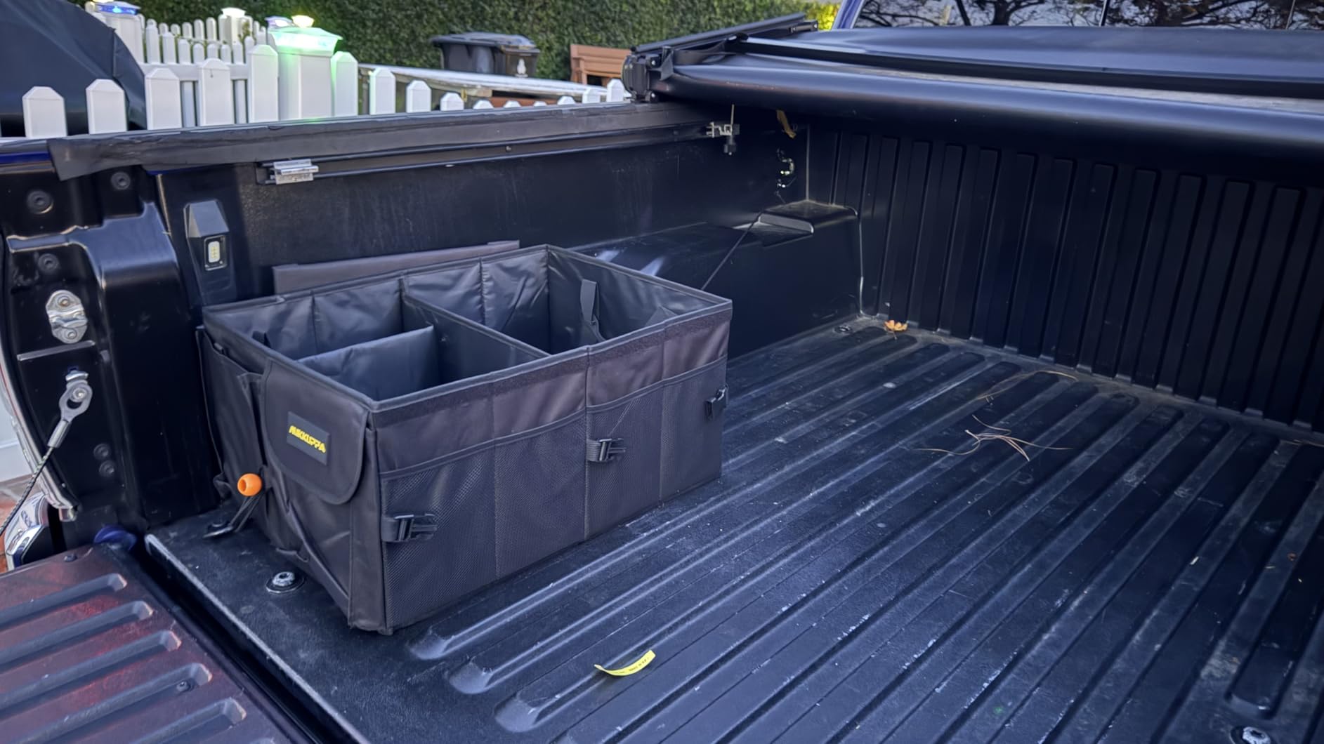 MIKKUPPA Trunk Organizer with Lid - 65L Collapsible Car Organizer, Black | Reinforced Board Resists Deformation, Sturdy Car Storage for SUV Sedan Truck Van, with Adjustable Straps and Non-Slip Bottom customer photo 2
