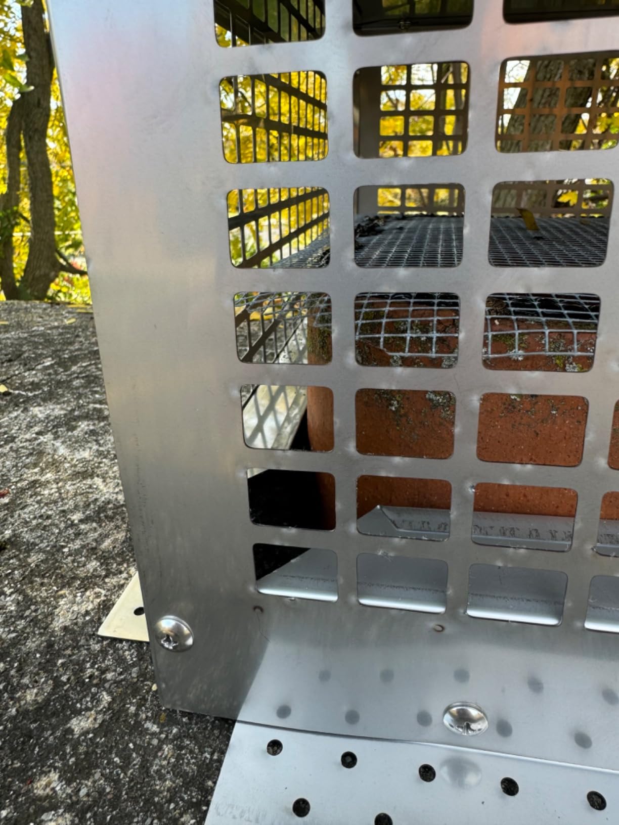 VEVOR 12x12 inch Chimney Cap - 304 Stainless Steel Fireplace Cover, Stable & Easy to Install with Practical Accessories, for Outside Clay Flue & Mesh Flue Covers, Silver customer photo 2