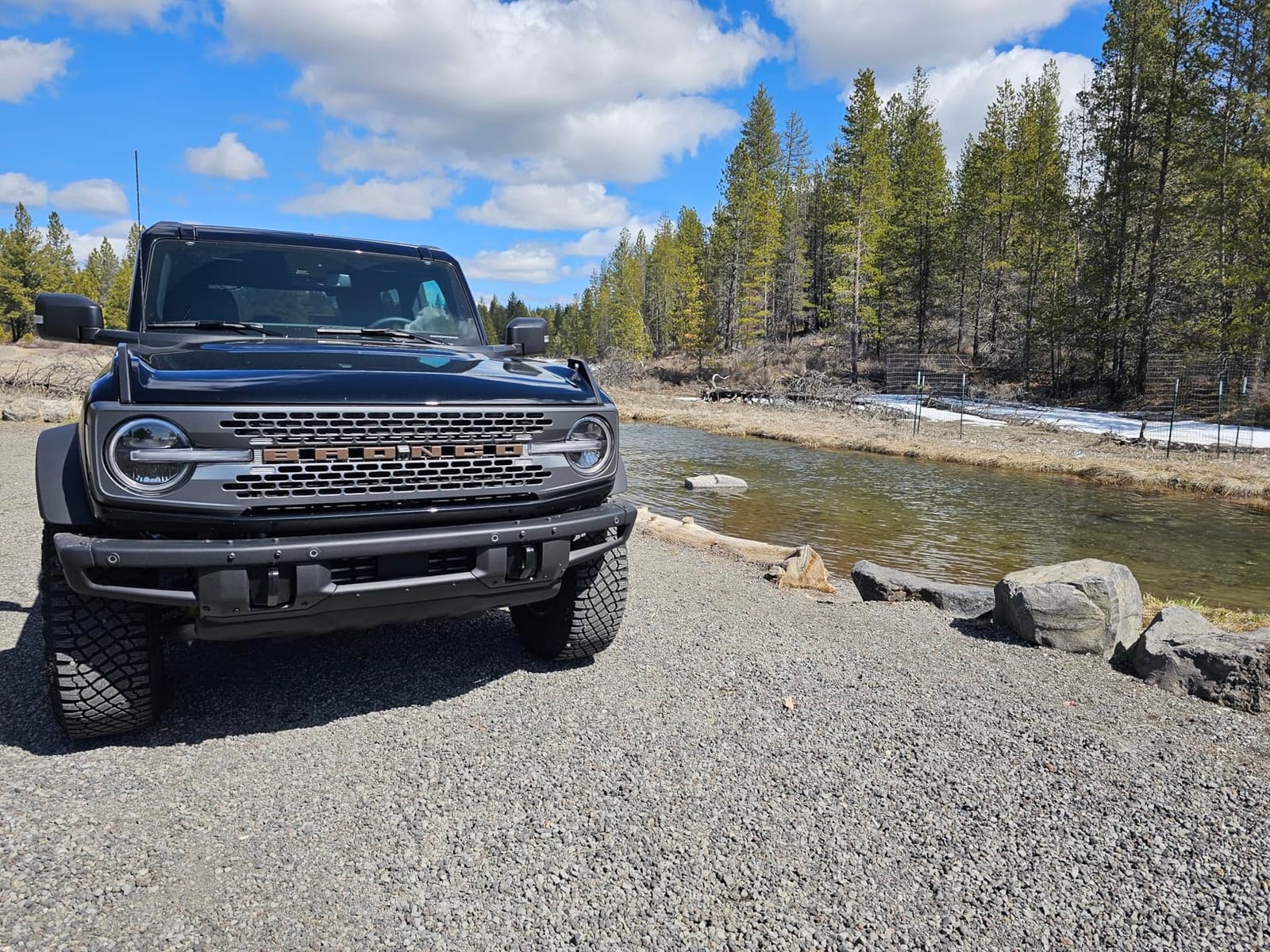 Sinister Bronze Grille Letters & Rear Tailgate Emblem Overlays Made for Bronco 2021-2025 customer photo 1