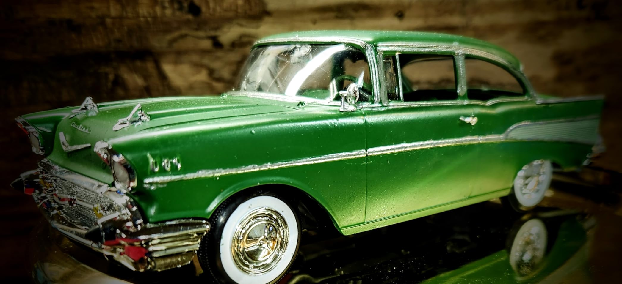 Revell 14551 '57 Chevy Bel Air Two Door Sedan 2'N1 1:25 Scale 186-Piece Skill Level 5 Model Car Building Kit customer photo 2