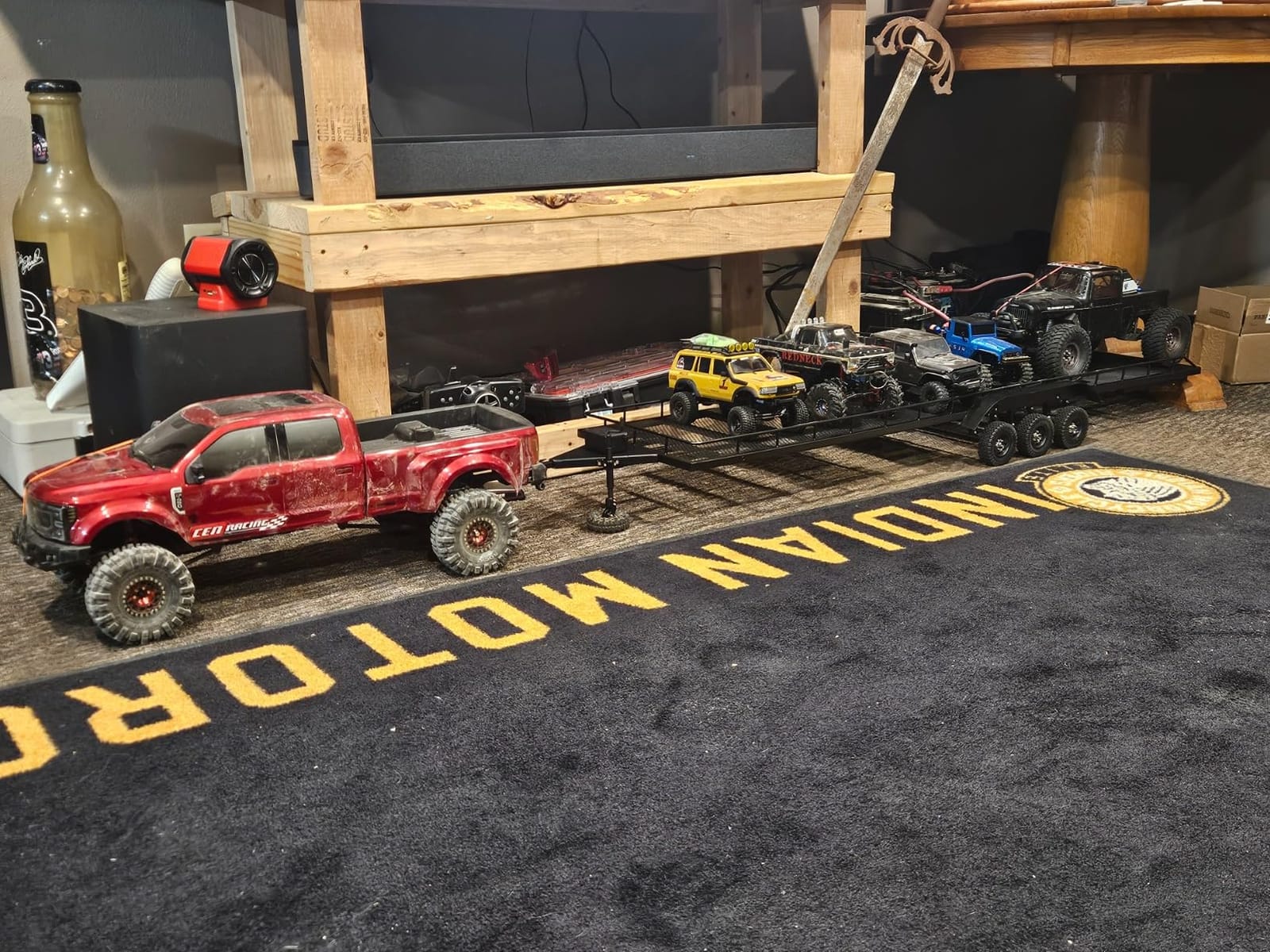 Powerhobby Tri Axle Full Metal Trailer with LED Lights customer photo 2
