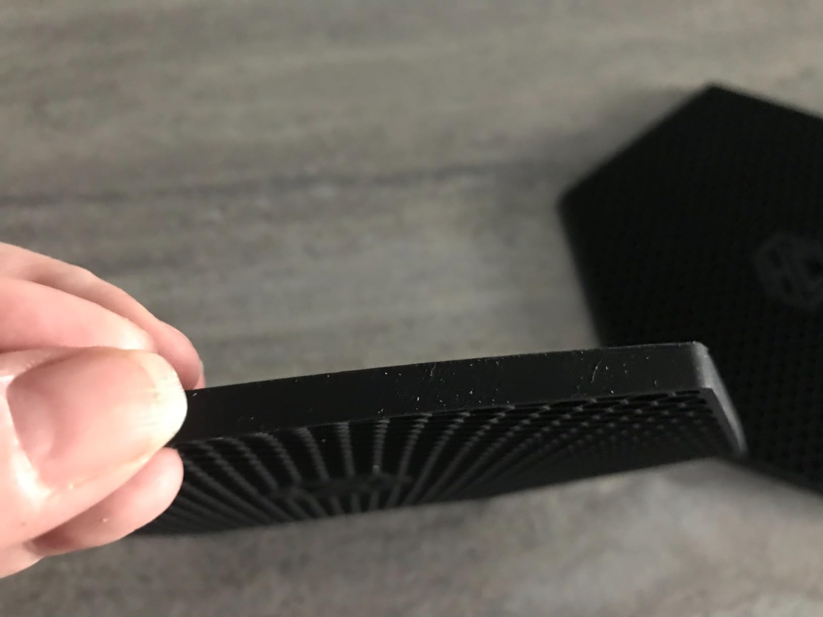 HexClad 2 Pack Black Hexagonal Silicone Trivets Nonslip Hot Pads | Heat Resistant customer photo 2