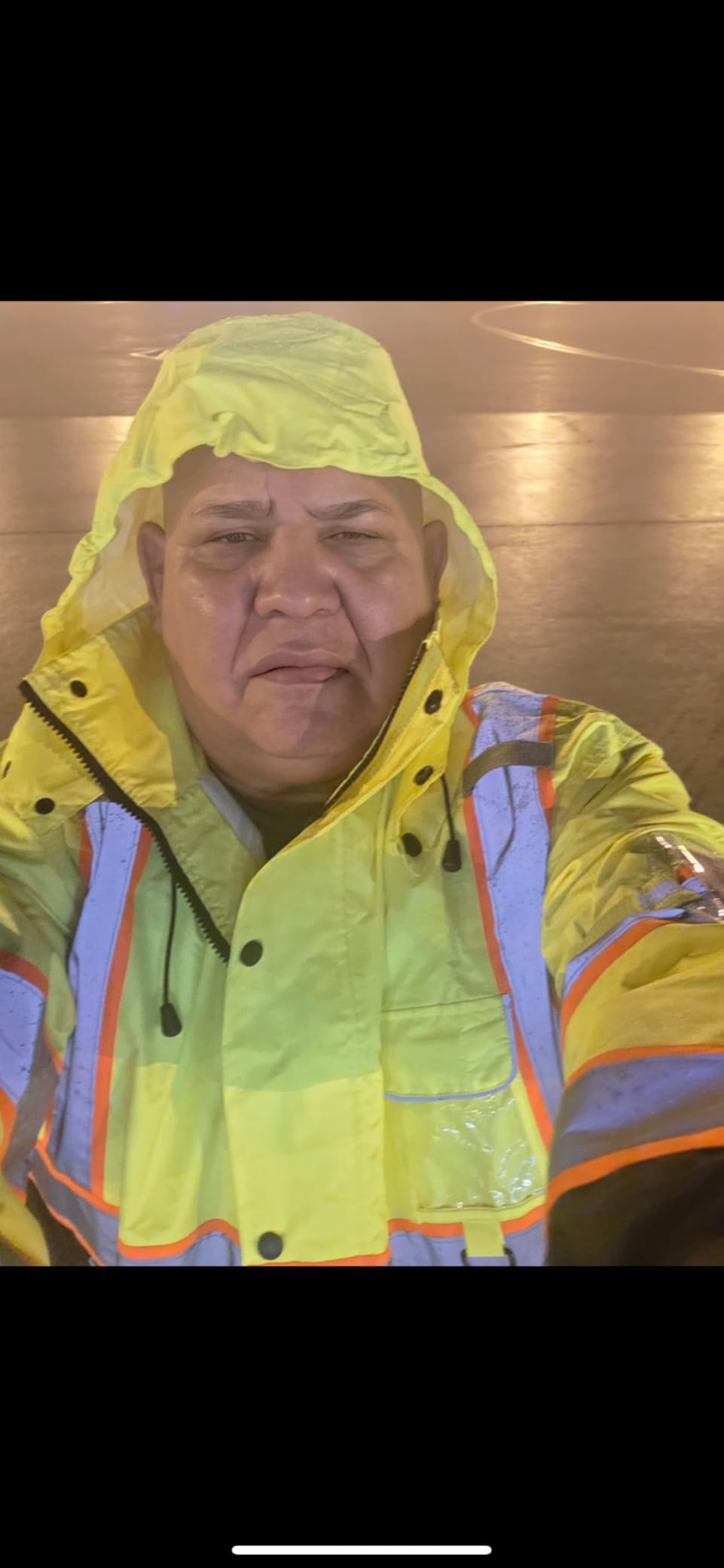 TICONN Reflective Rain Jacket, Waterproof ANSI Class 3 Hi Vis Safety Coat customer photo 1