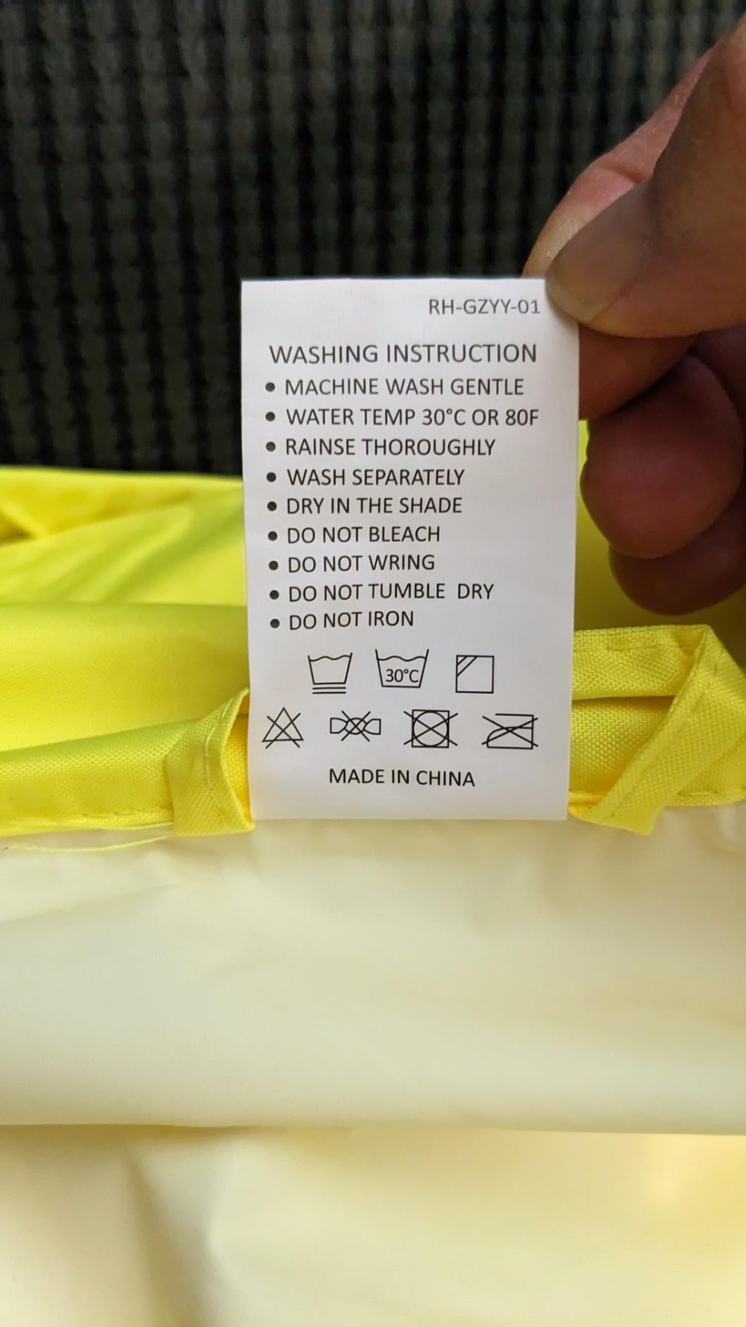 TICONN Reflective Rain Coat, Waterproof ANSI Class 3 Hi Vis Trench Coat customer photo 1