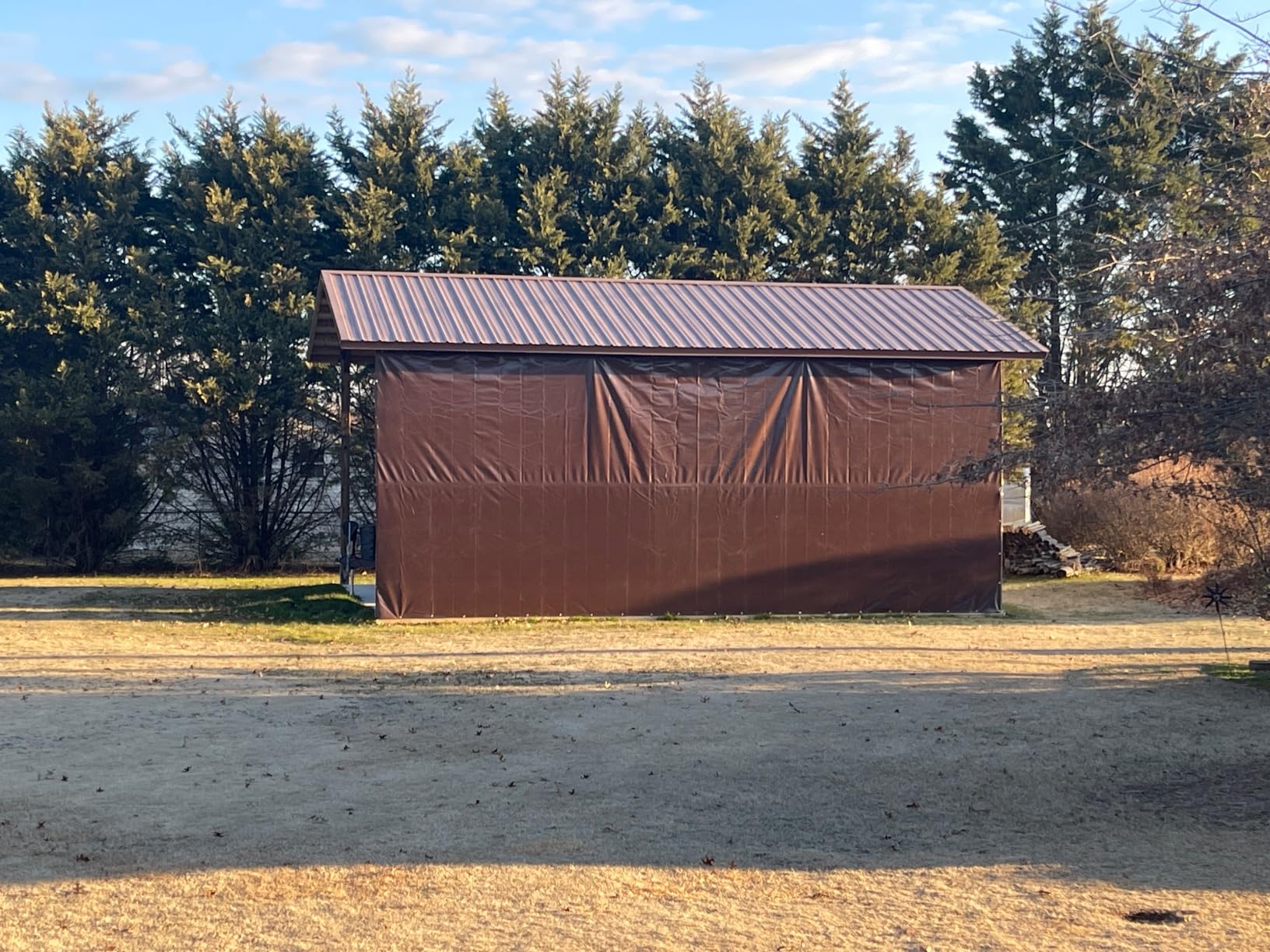 Xpose Safety 30' x 40' Ultra Heavy Duty Tarp - 20 Mil Waterproof Tarps for Camping, Outdoor Adventures & Tent Cover, UV Protection, Reinforced Corners, All-Weather Durability customer photo 2