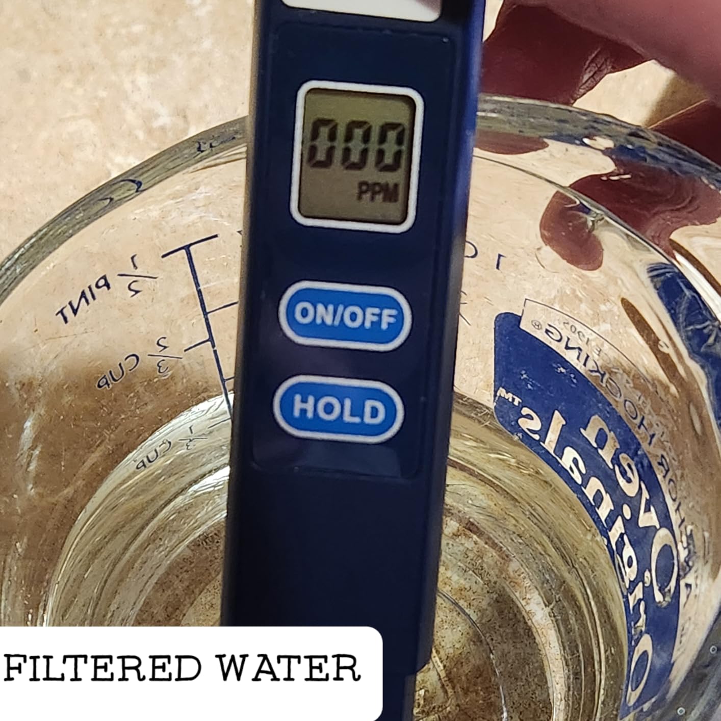 ZeroWater 52-Cup Large Water Filter Dispenser Removes PFOA/PFAS | IAPMO certified: Lead, PFOA/PFOS, chromium, mercury; 5-stage Advanced Filtration; 0 TDS Water Filter Pitcher customer photo 2