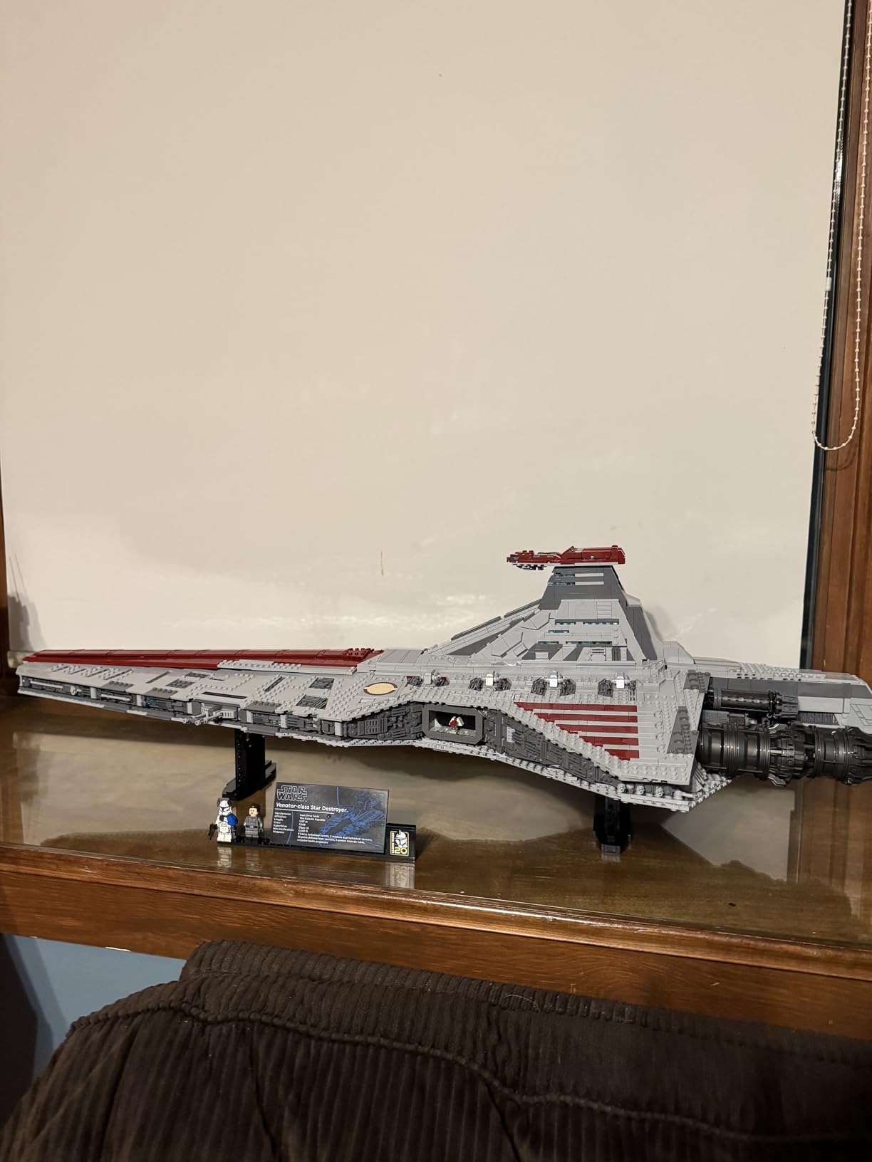 Star Wars Venator-Class Republic Attack Cruiser, Ultimate May the 4th Collectibles, Series Building Set with Captain Rex Minifigure, Star Wars Fan Gift, Stress Relief Clone Wars Activity, 75367 customer photo 2