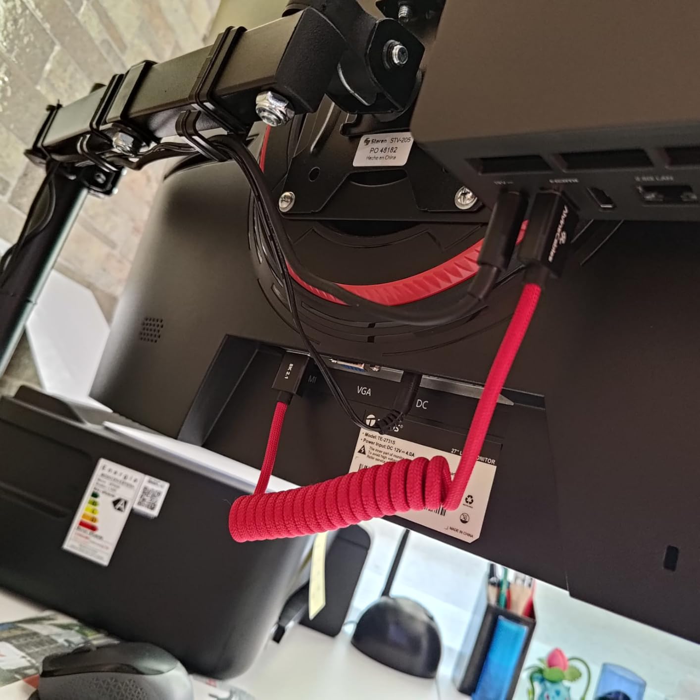 Alvin's Cables 8K 2.1 HDMI High Speed Braided Coiled Cable Left Angle to Right Angle for Atomos Ninja V, Portkeys BM5, for Feelworld Monitor, for Canon C300, Z CAM E2, Sony FS5| FS7| A7S3 Cameras customer photo 2