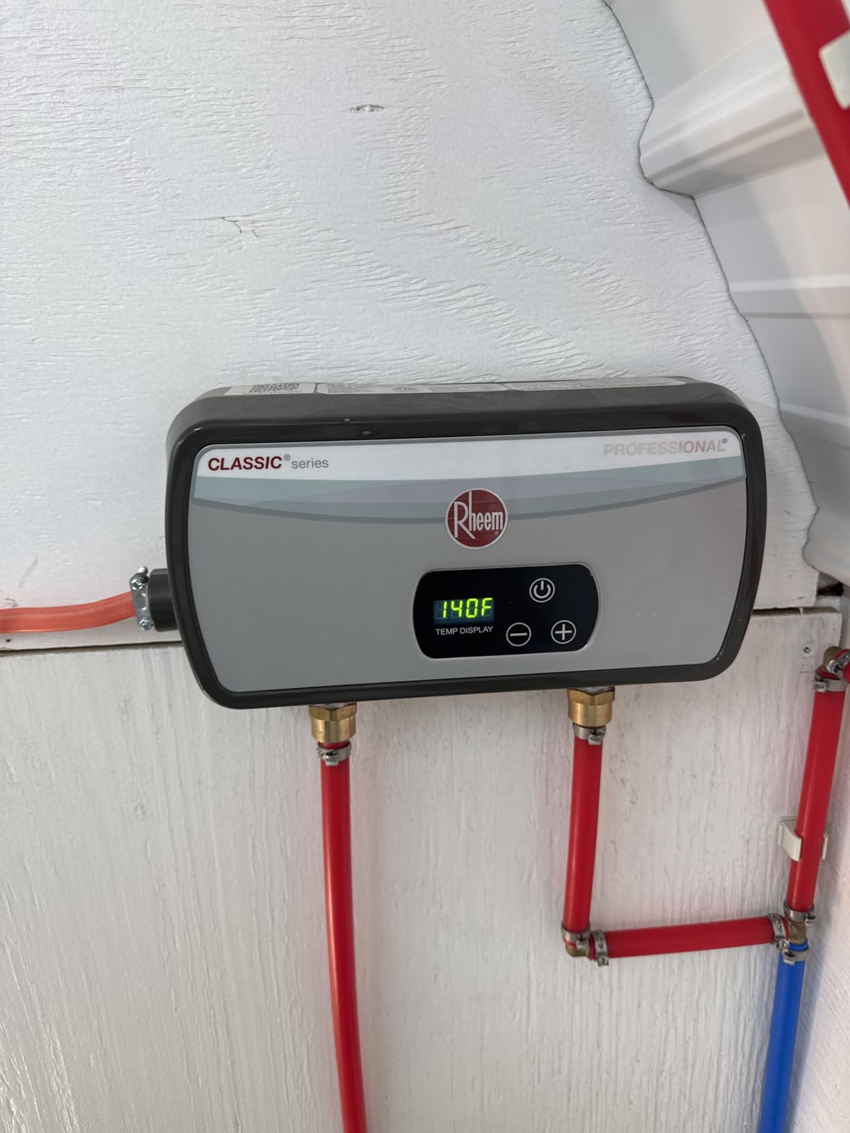 Rheem 6.5kW 240V Point of Use Thermostatic Tankless Electric Water Heater customer photo 2
