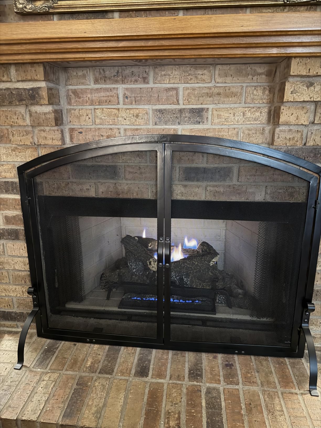 Comfort Glow Vent Free Dual Fuel Gas Logs, Remote, 24