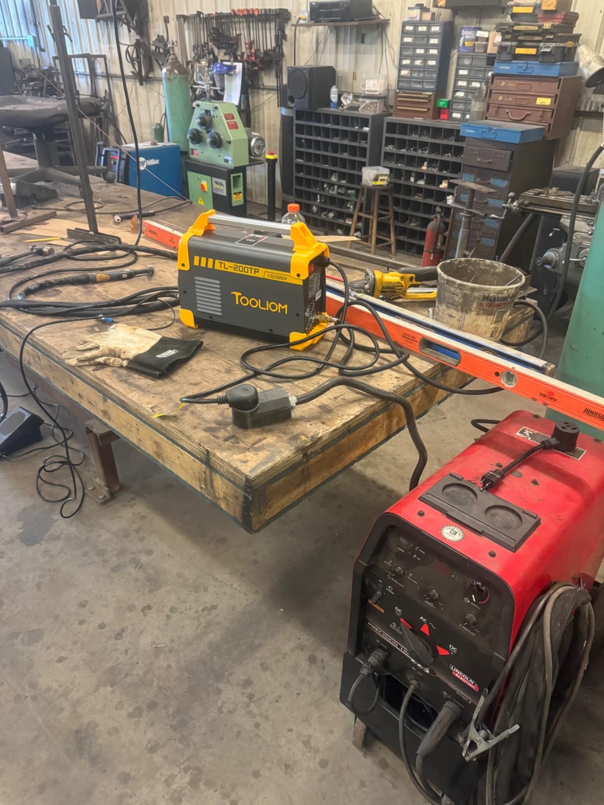 TOOLIOM 200A TIG Welder with Pulse, 4 in 1 Multifunctional TIG Welding Machine DC TIG/Spot TIG/Pulse TIG/Stick 110&220V Dual Voltage with Large Digital Display customer photo 2