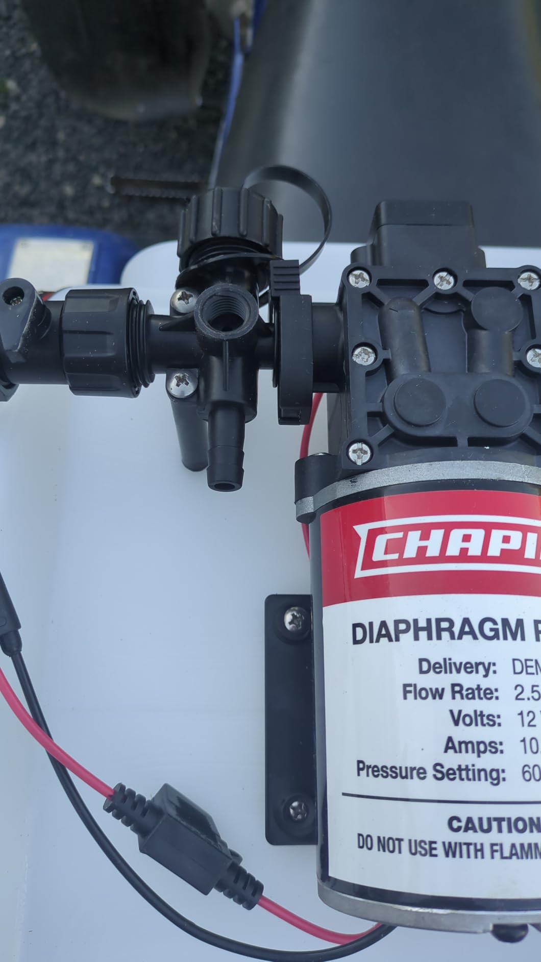 CHAPIN 25-Gallon Tow-Behind ATV Sprayer with 2-Nozzle Boom customer photo 2