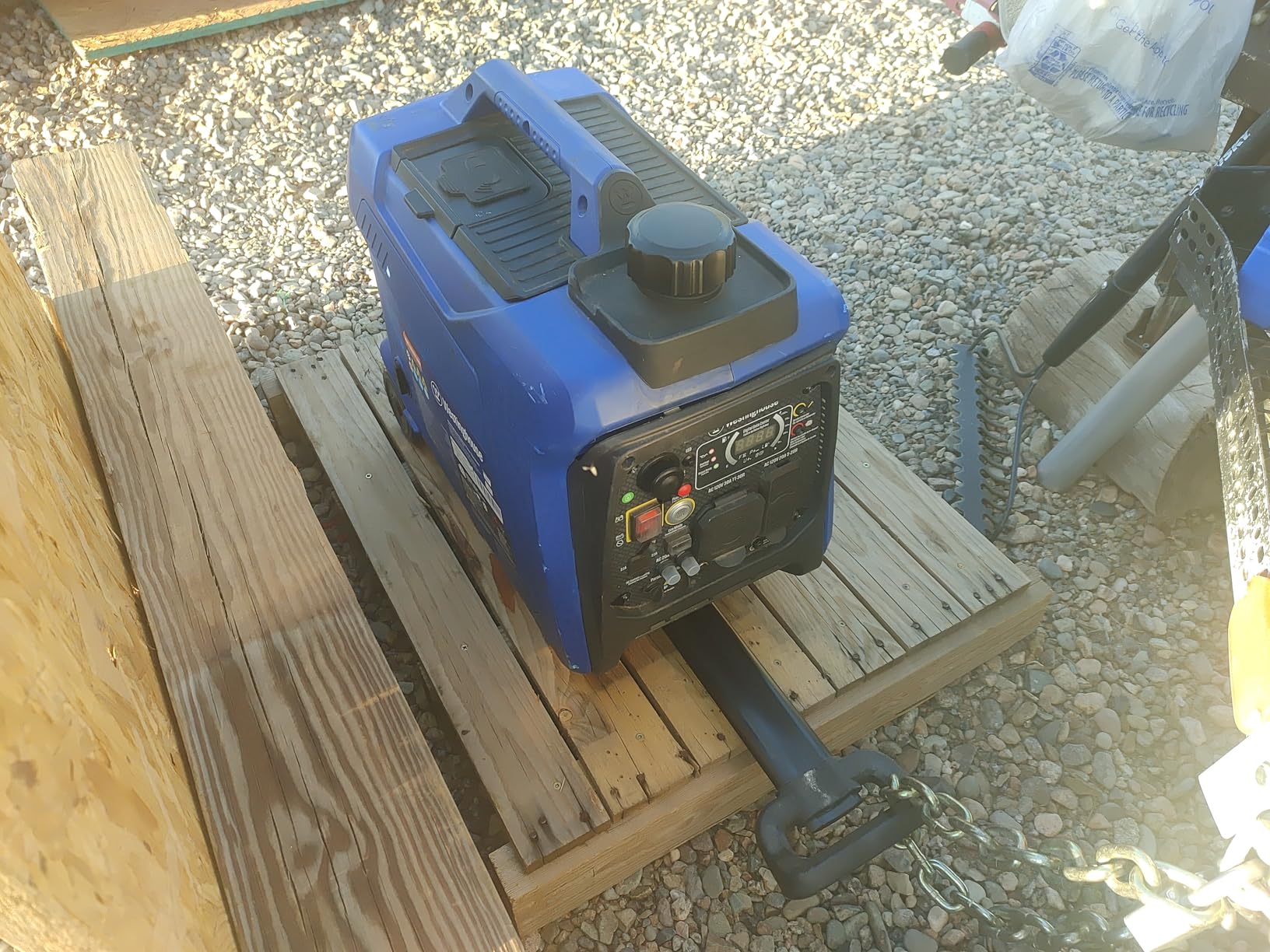 Westinghouse 4000 Peak Watt Super Quiet Dual Fuel Portable Inverter Generator, Wheel & Handle Kit, Gas & Propane Powered, RV Ready, CO Sensor, Parallel Capable customer photo 1