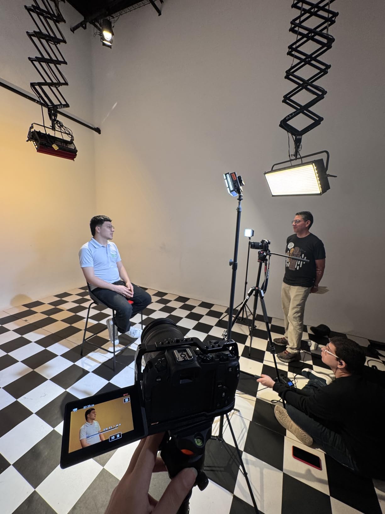 K&F Concept 76 in Overhead Camera Tripod | Rotatable Multi-Angle Center Column, Lightweight, 360 Degree Ball Head, Load Capacity 8kg/17.6lbs. O234A1+BH-36 customer photo 2