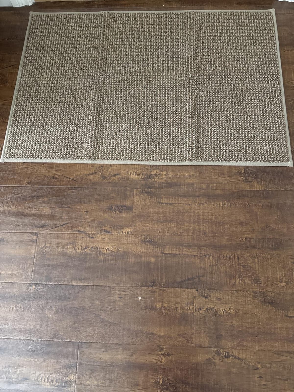BEQHAUSE Dirt Trapper Door Mat 32 x 48, Non-Slip Washable Doormats, Beige | Entrance Mat Dirt Resistant and Absorbent Welcome Mat, Low Profile Floor Mats for Front Back Door and Entryway customer photo 1