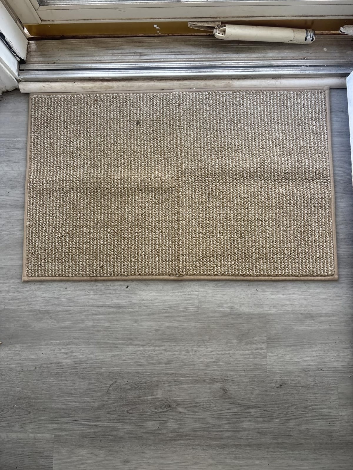 BEQHAUSE Dirt Trapper Door Mat 32 x 48, Non-Slip Washable Doormats, Beige | Entrance Mat Dirt Resistant and Absorbent Welcome Mat, Low Profile Floor Mats for Front Back Door and Entryway customer photo 2