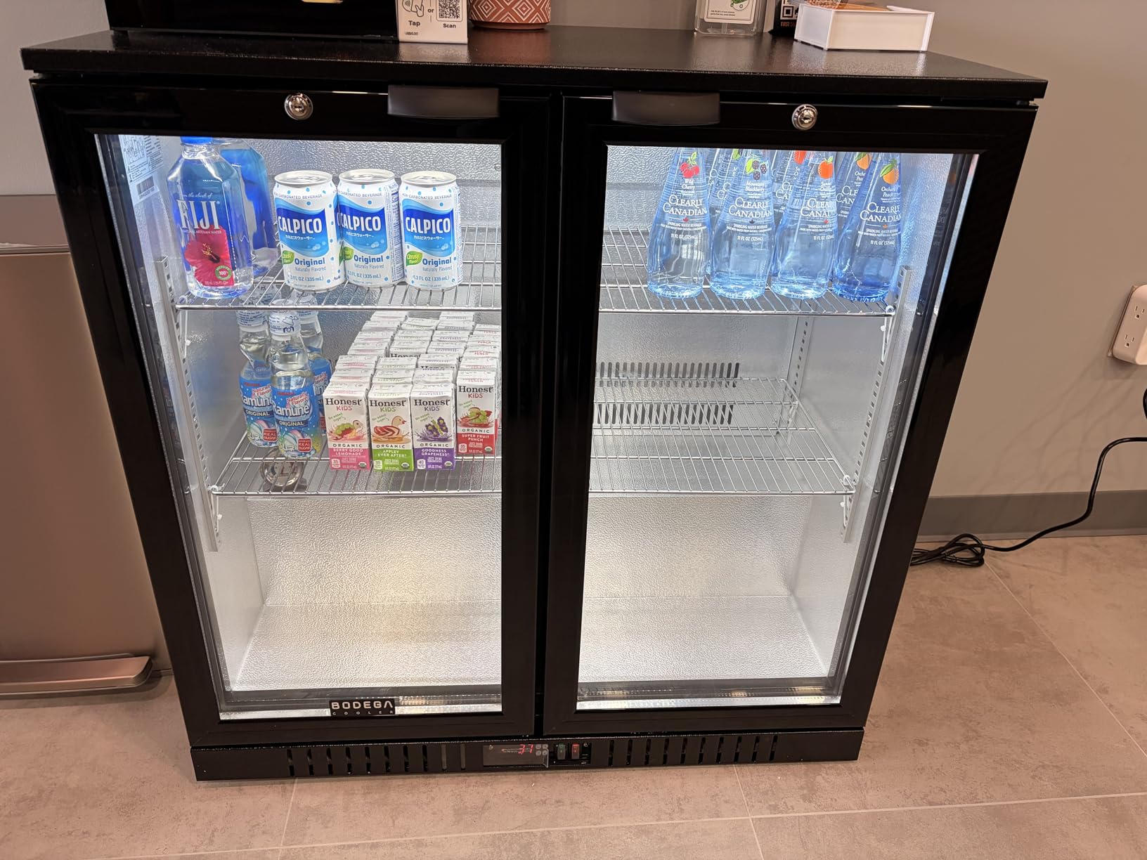 BODEGACOOLER Back Bar Cooler, 2 Door Commercial Beverage Refrigerator customer photo 2