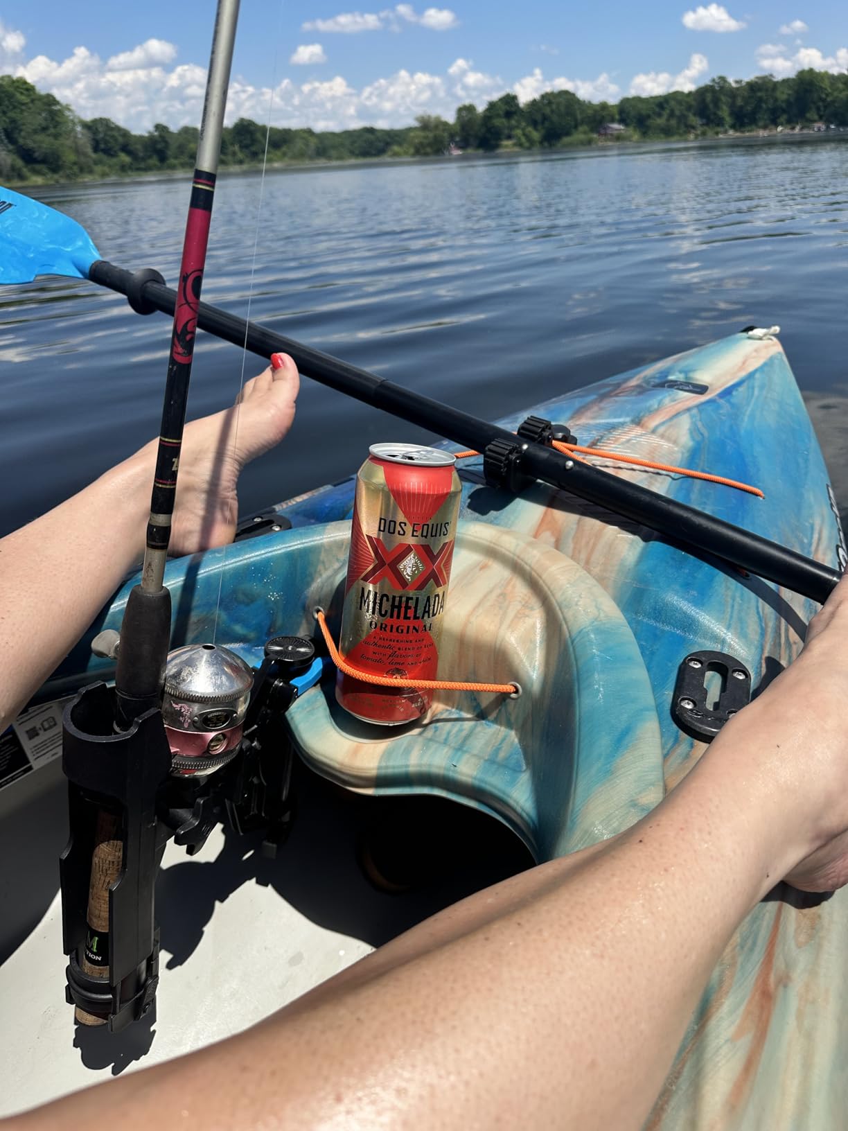 PLUSINNO 1/2/4 Pack Fishing Rod Holders for Boat, Enlarged Clamp, Innovative Dual-V Shaped Design, Fit Round/Square Tube Boat Fishing customer photo 2
