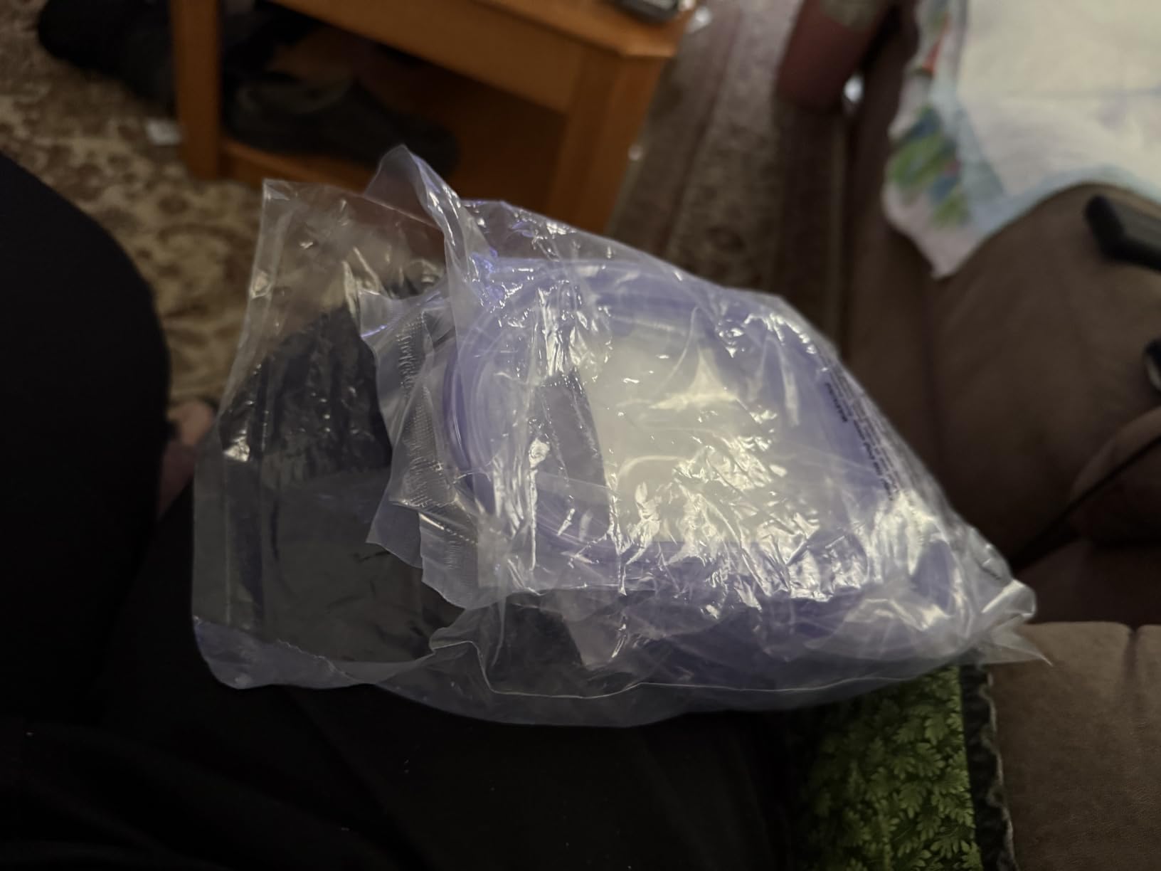 ResOne 50Ft Oxygen Supply Tubing, Crush Resistant, Standard Connectors for Nasal Cannulas, Cannula Nasal Tubing, Oxygen Concentrator - Purple customer photo 2
