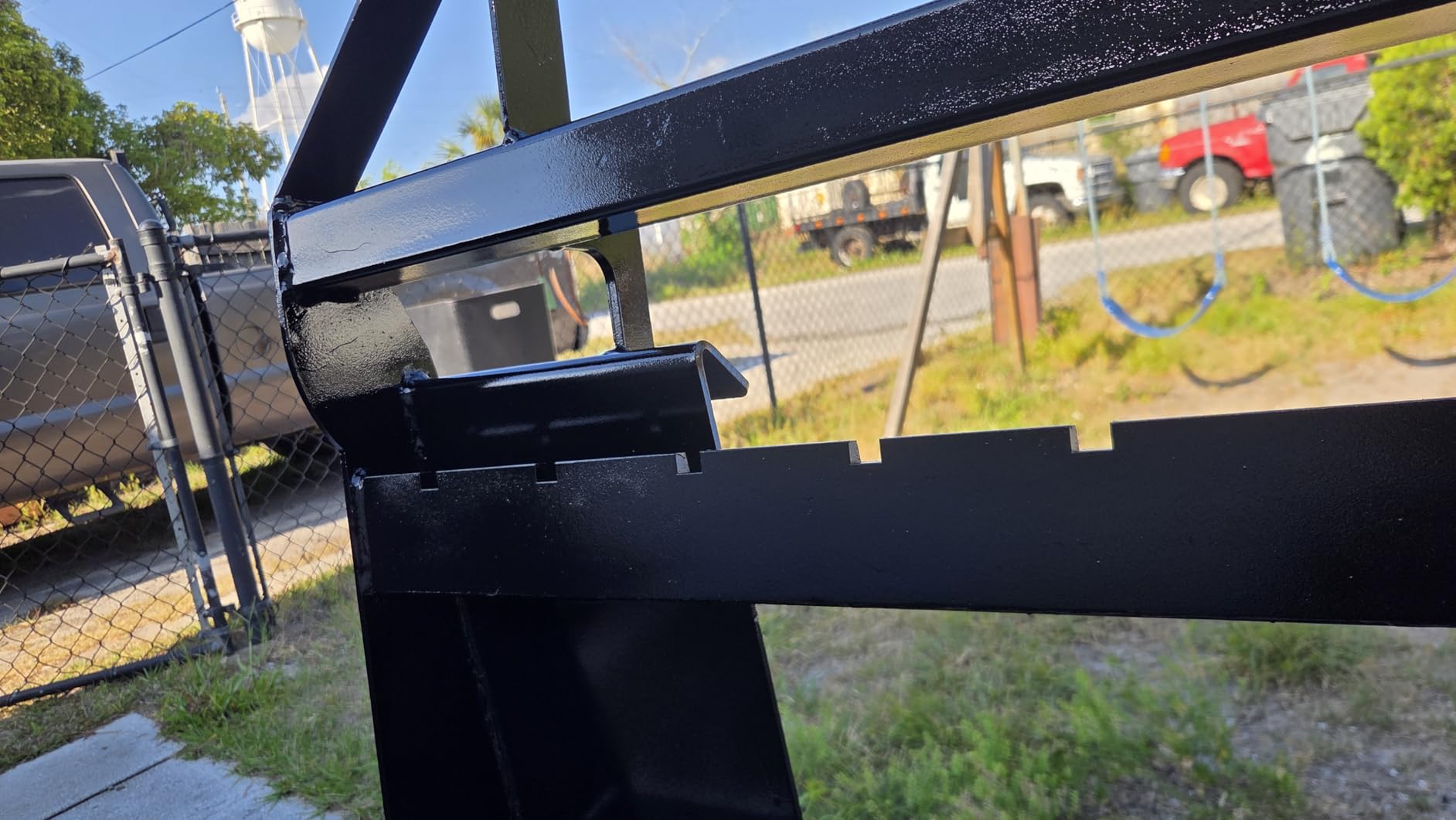 YITAMOTOR 4000lbs Universal Skid Steer Pallet Fork Attachment, 46