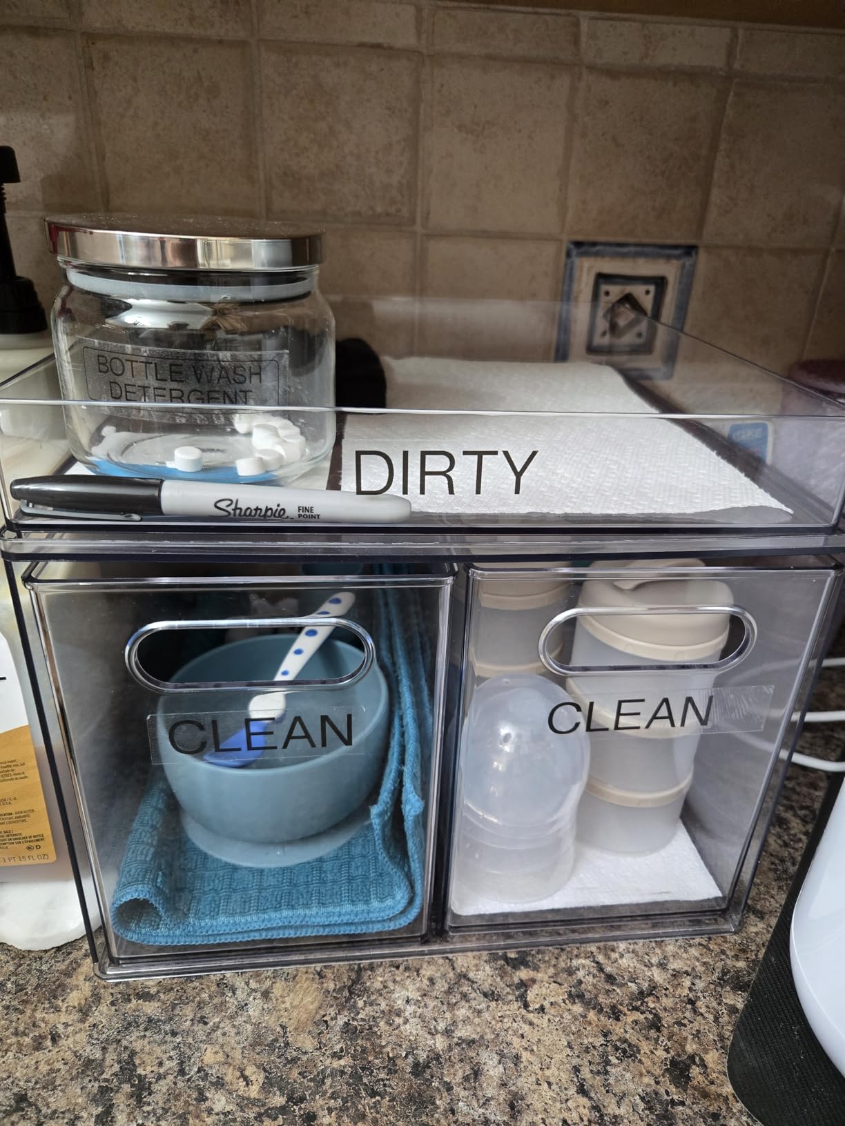 Momcozy KleanPal Pro All-in-One Bottle Washer, Sterilizer & Dryer - White | 9 Cleaning Modes Baby Bottle Washer for Bottles, Pump Parts & Baby Essentials, Time-Saving & Hands-Free, 26 Spray Jets customer photo 1