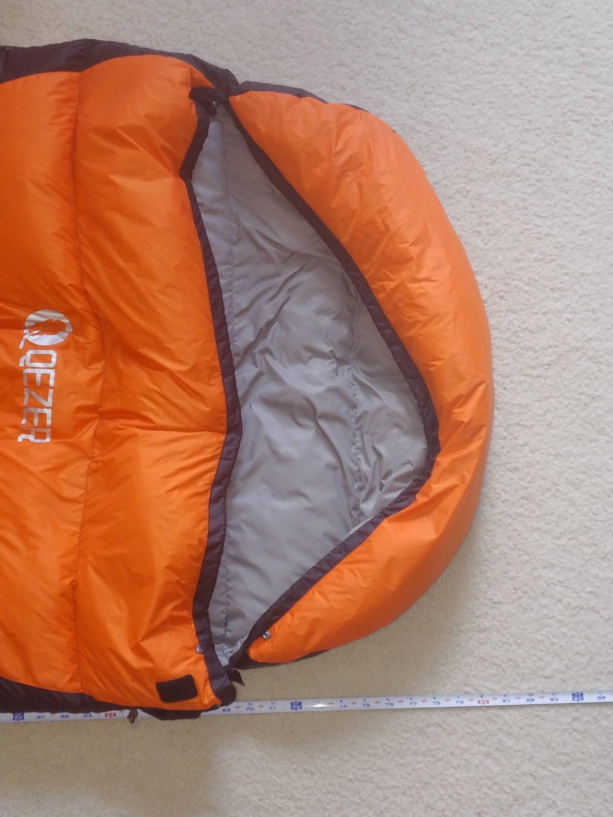 Down Sleeping Bag for Adults, 600FP Cold Warm Weather Backpacking | 4-Season Use, 600 Fill Power Down, Ultralight Compact Carry, Camping Hiking Backpacking customer photo 2