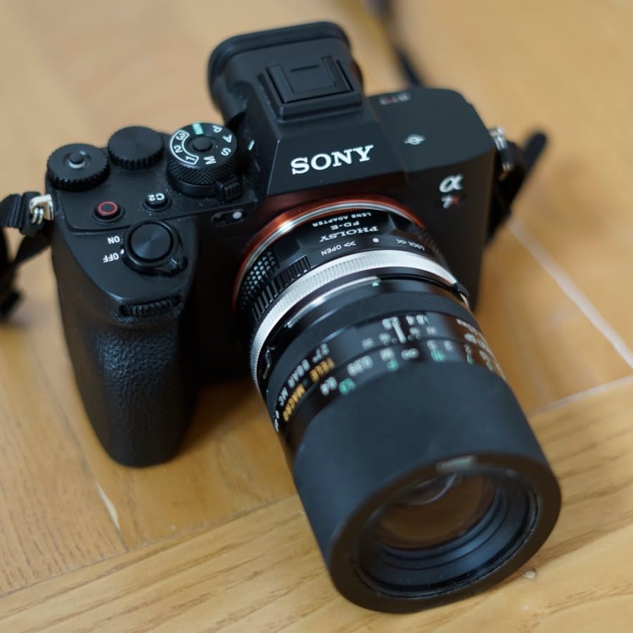 PHOLSY Lens Mount Adapter Manual Focus: Compatible with Leica M Lens to Sony E (NEX) Camera Body customer photo 1