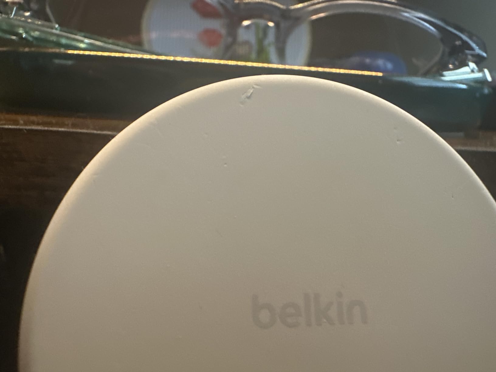 Belkin MagSafe 15W 2 in 1 Wireless Charging Dock, Fast Charger | iPhone 17/16/15/14, AirPods, Pixel 10 compatible, power adapter included, desk charging dock, Magnetic customer photo 1
