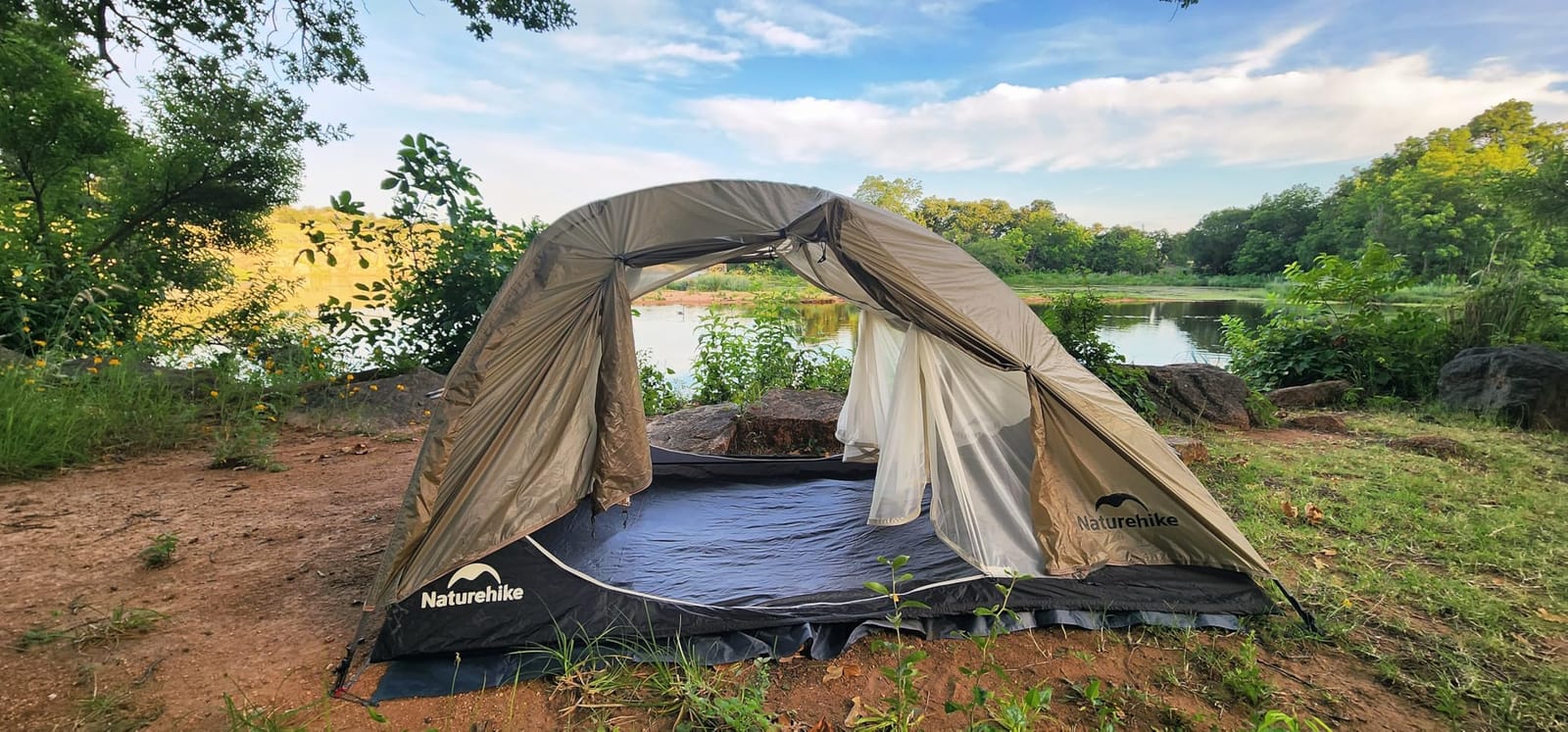 Naturehike Star River UL 2 Person Backpacking Tent, Double Layer Waterproof Two Person Tents, Lightweight Backpacking Cycling 2 Person Tent customer photo 2