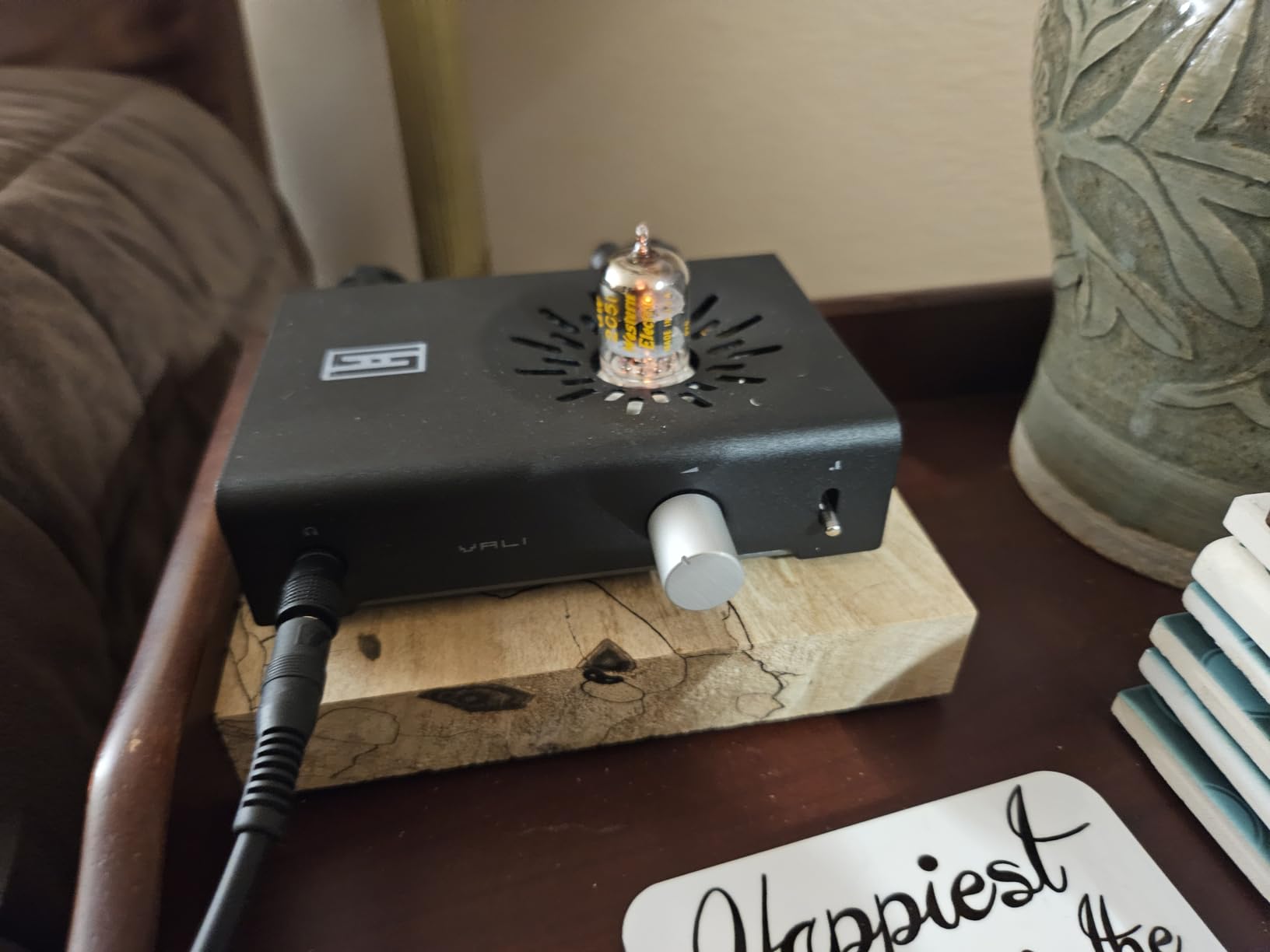Schiit Vali 3 Beautiful Tube Hybrid Headphone Amp and Preamp - Silver customer photo 1