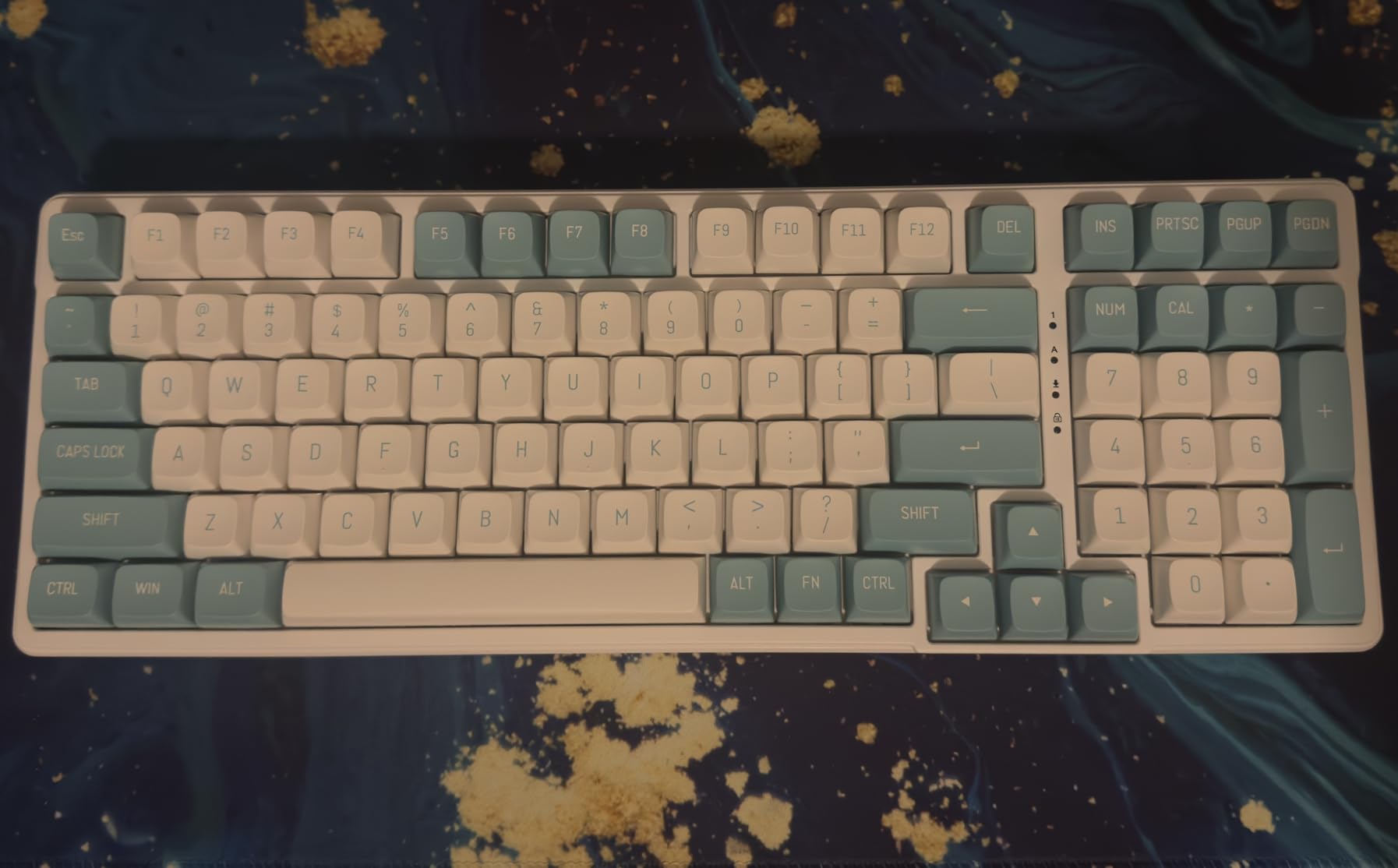 HUO JI E-Yooso Creamy Mechanical Keyboard Wired, RGB Backlit, White | Hot Swappable, Pre-lubed Linear Switches, Gasket Structure, 99 Keys Custom Gaming Keyboard customer photo 2