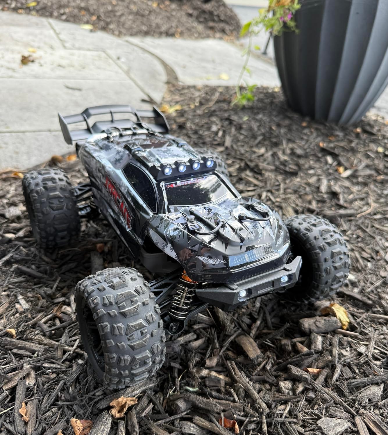 X-TMAGA 1:14 Scale All Terrain RC Cars for Adults & Boys (HS14323), Max Fast 40+ KPH, 4WD Off-Road RC Truck for Snow & Sand & Mud, 4X4 Waterproof Remote Control Car with 2 Rechargeable Batteries customer photo 2