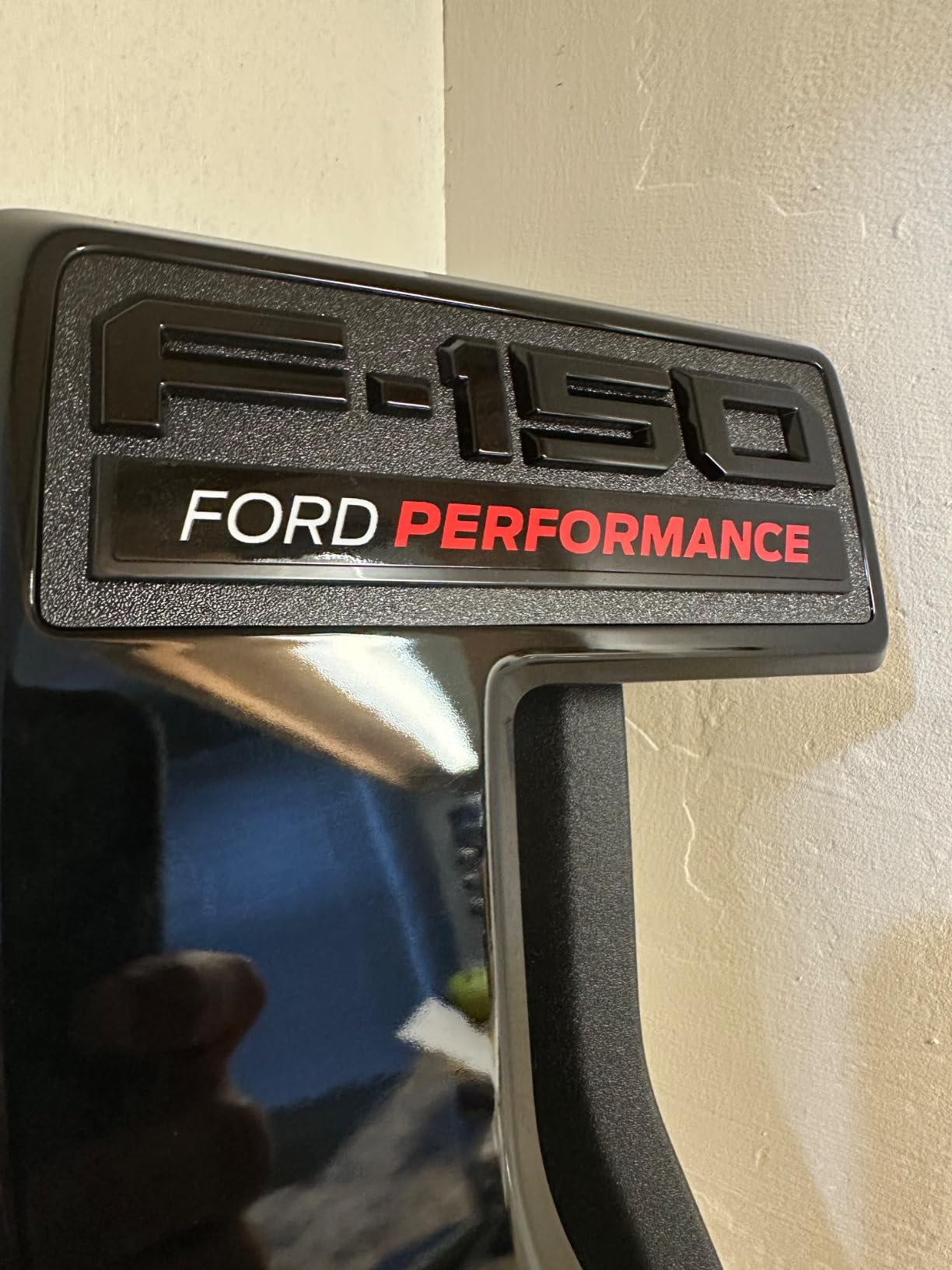 Ford 2021-2024 F-150 Ford Performance Gloss Black Fender Emblem Badge Vents Pair M-1447-FPVENT customer photo 2