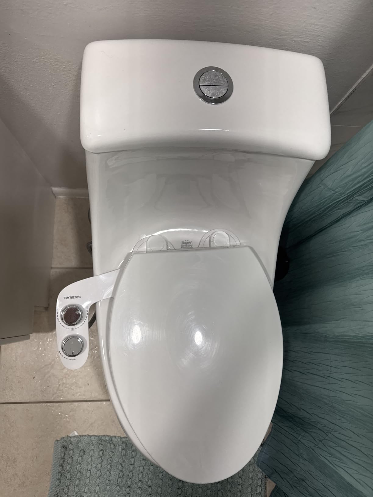 WATERLACE Bidet Attachment for Toilet Seat Water Pressure - Non Electric Bidets Self Cleaning Sprayer - Dual Nozzle Bidet Attachments Toilets Spray - Adjustable Bidets Wash Butt Cleaner for Bathroom customer photo 2