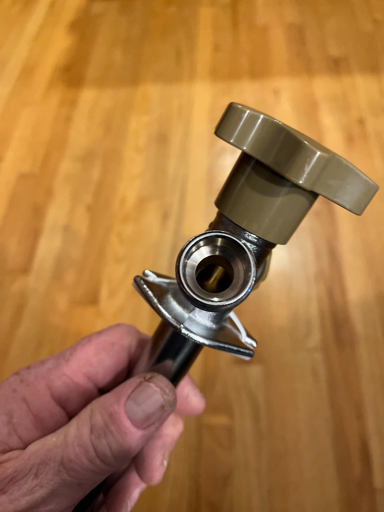 Himaweek 8-inch Anti-Siphon Frost Free Sillcock, Quater Turn 3/4-Inch Hose Bibb x 1/2-Inch PEX End, No Lead Brass Valve Frost Proof Outdoor Faucet Spigot customer photo 1