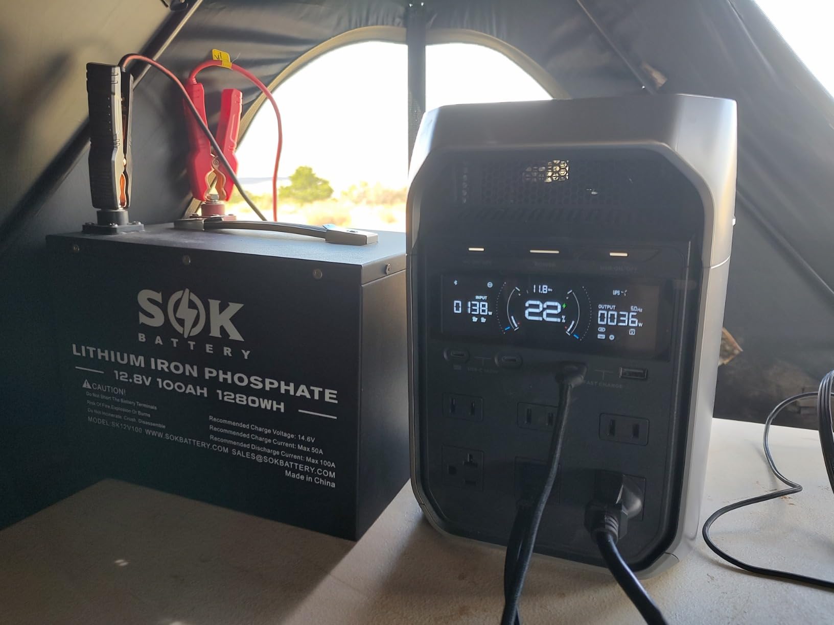 EF ECOFLOW Portable Power Station DELTA 3 Plus, 1024Wh LiFePO4 (LFP) Battery, 1800W AC/140W USB-C Output, Solar Generator (Solar Panel Optional) for Home Backup, Camping&RV customer photo 2