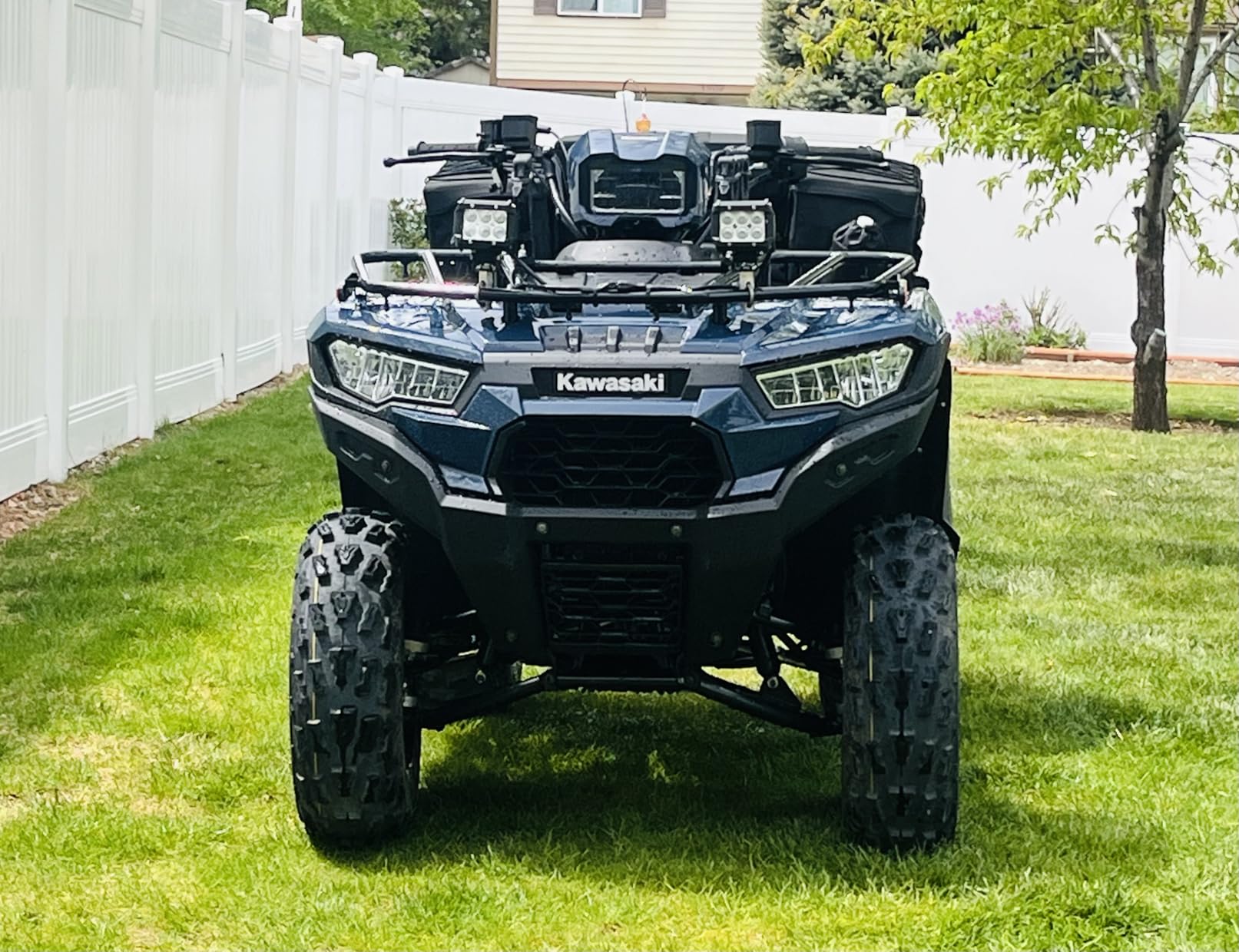 Tusk Trail-Runner ATV Rear Rack Bag - All Weather - Heavy Duty - Padded Seat - Insulated Cooler - Universal Compatible with Most ATVs customer photo 2