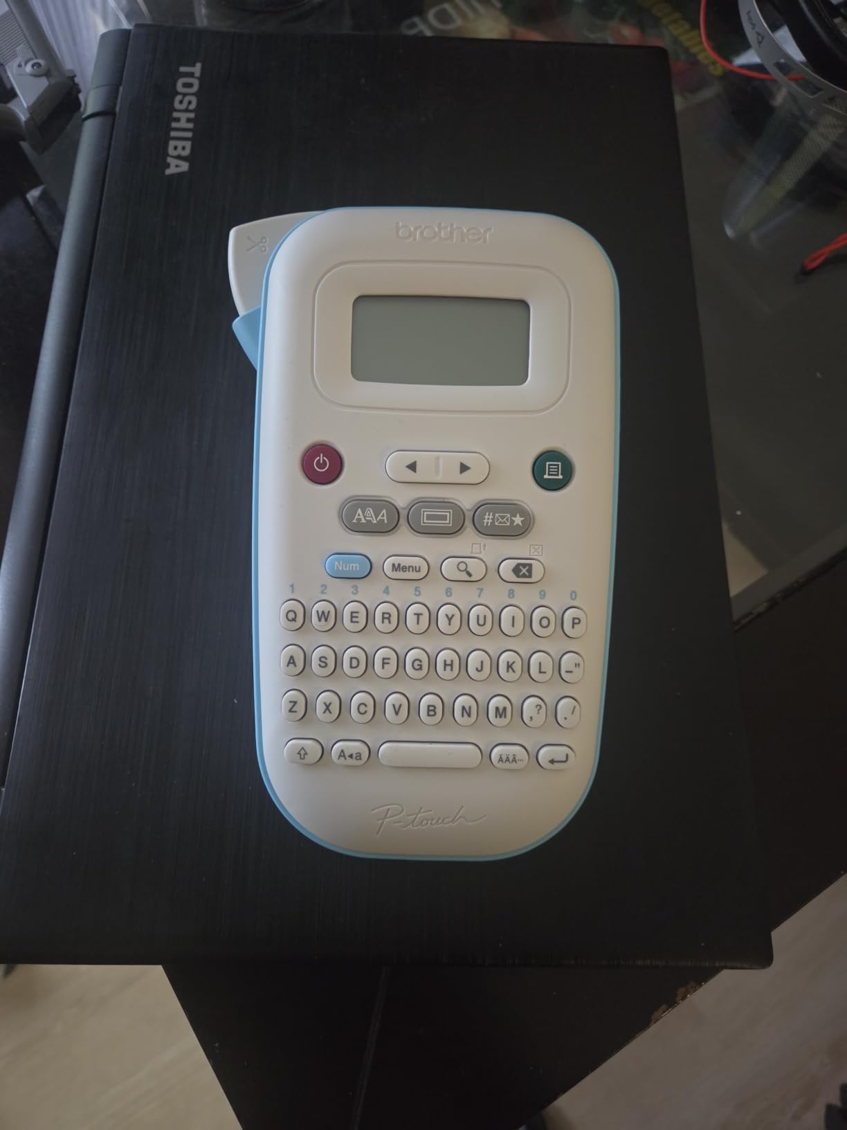 Brother P-Touch PT-N10 Personal Handheld Label Maker, Portable and Prints, P-Touch Btag ~1/2 inch (12mm) Wide Color Personalized Label Tapes customer photo 2