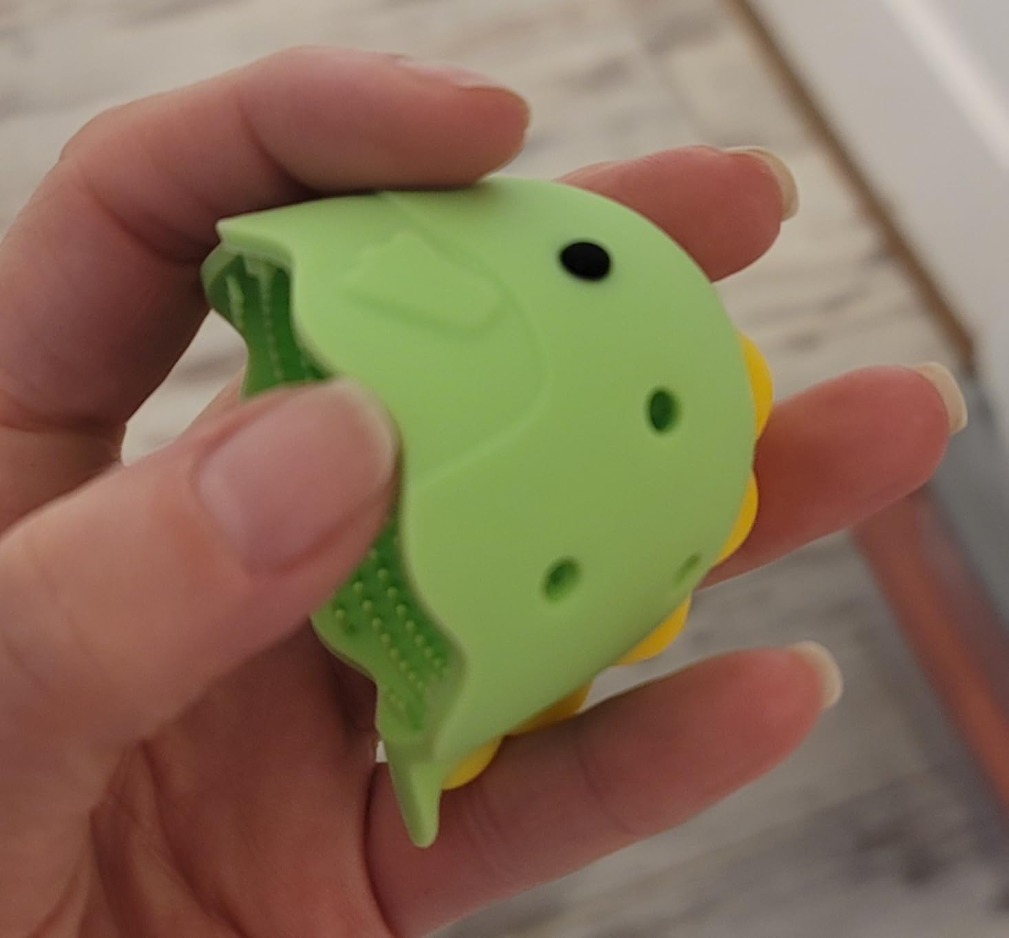 Silicone Egg Washer - Cute Dinosaur Egg Cleaner for Fresh Eggs, Fruits & Veggies, Ideal for Homesteaders, Backyard Chickens & Egg Collectors customer photo 1