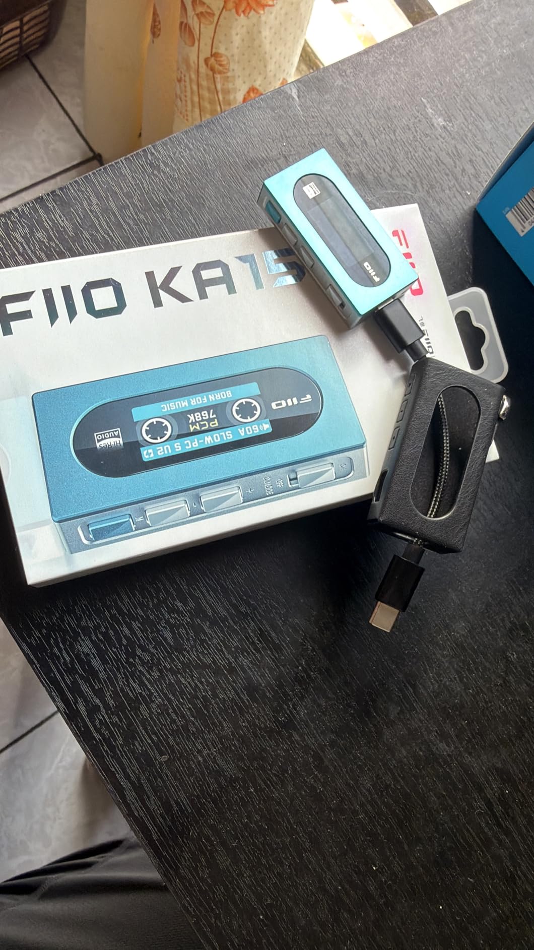FiiO KA15 Portable DAC and Headphone Amplifier (Black) customer photo 2