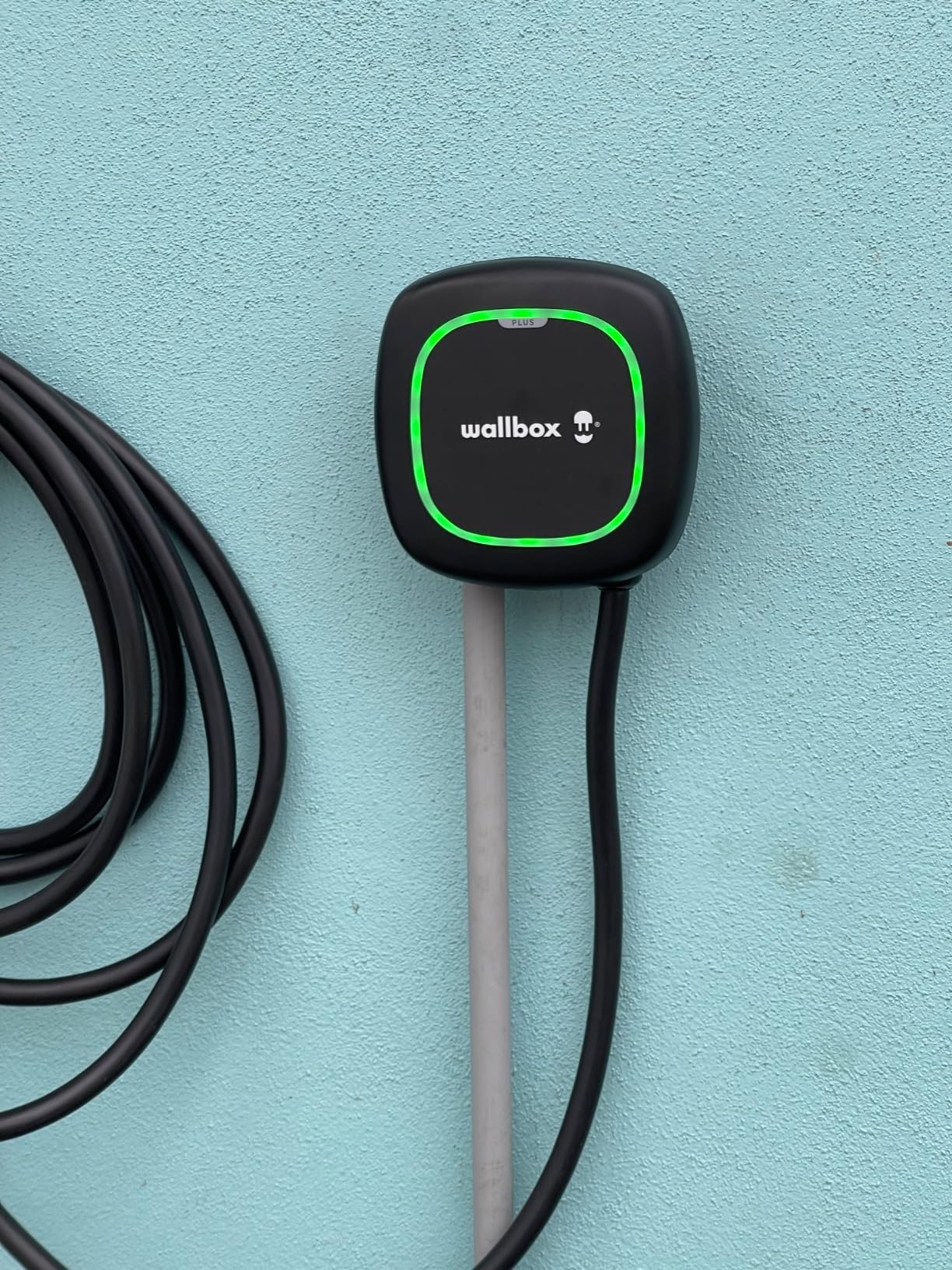 Wallbox Pulsar Plus Level 2 EV Charger 48A, Electric Car Charger EVSE J1772 | Hardwired 48 Amp EV Charger Level 2, Solar Energy Compatible, 25ft Cable customer photo 2