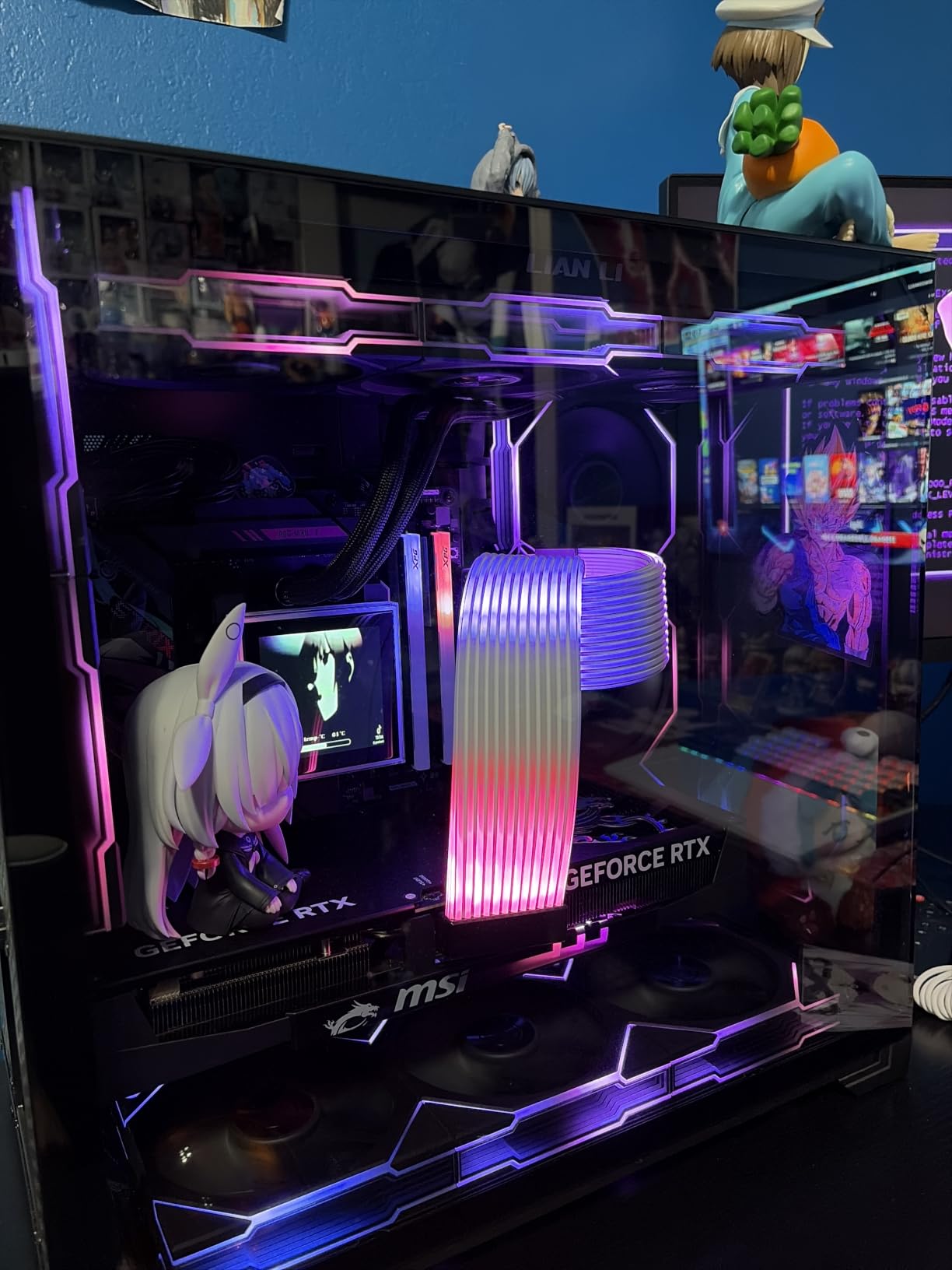 Lian Li O11 Vision Compact ATX Mid Tower Case-Back Connect-Black-O11VPX customer photo 1